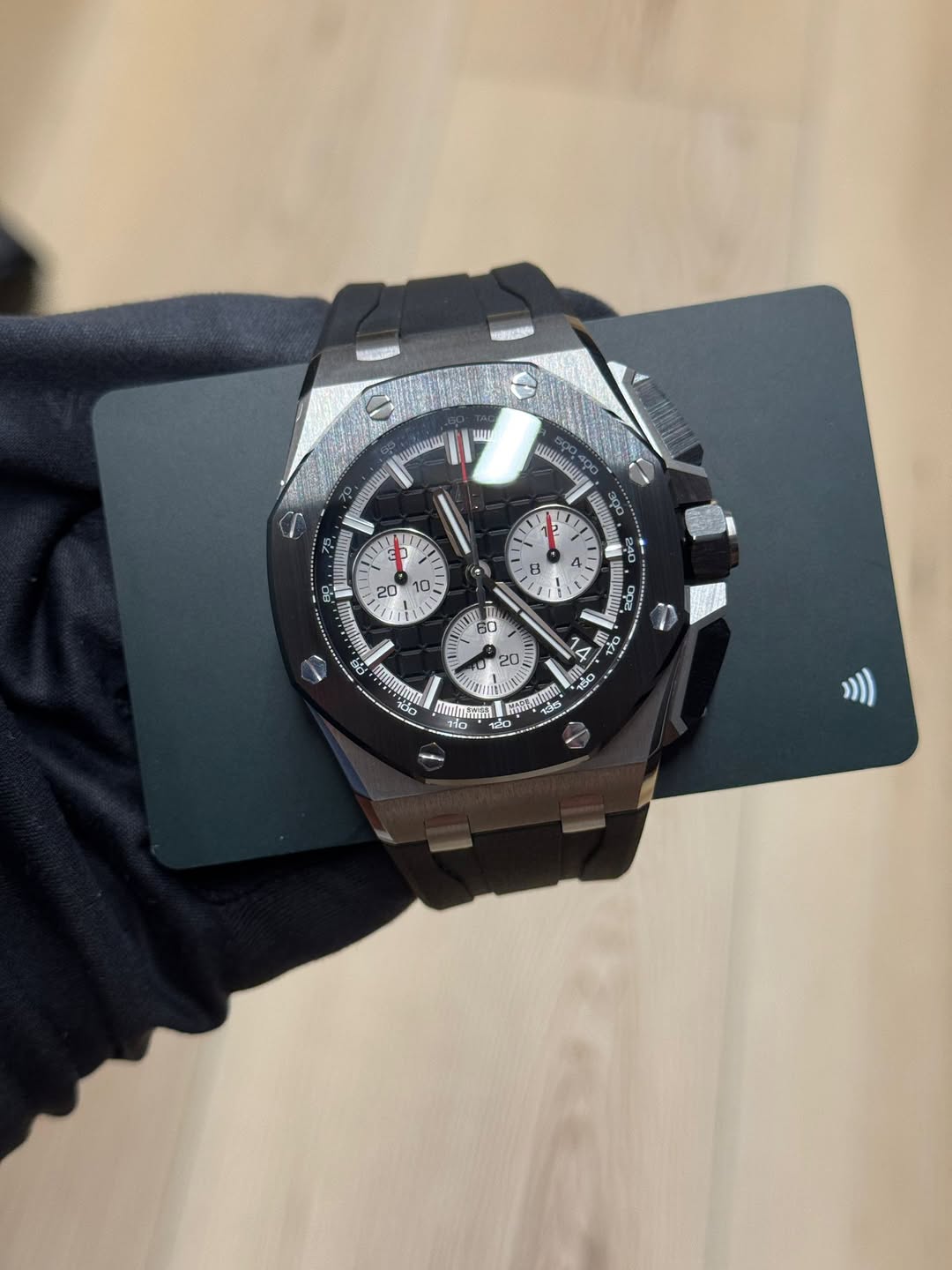 May be an image of wrist watch and text