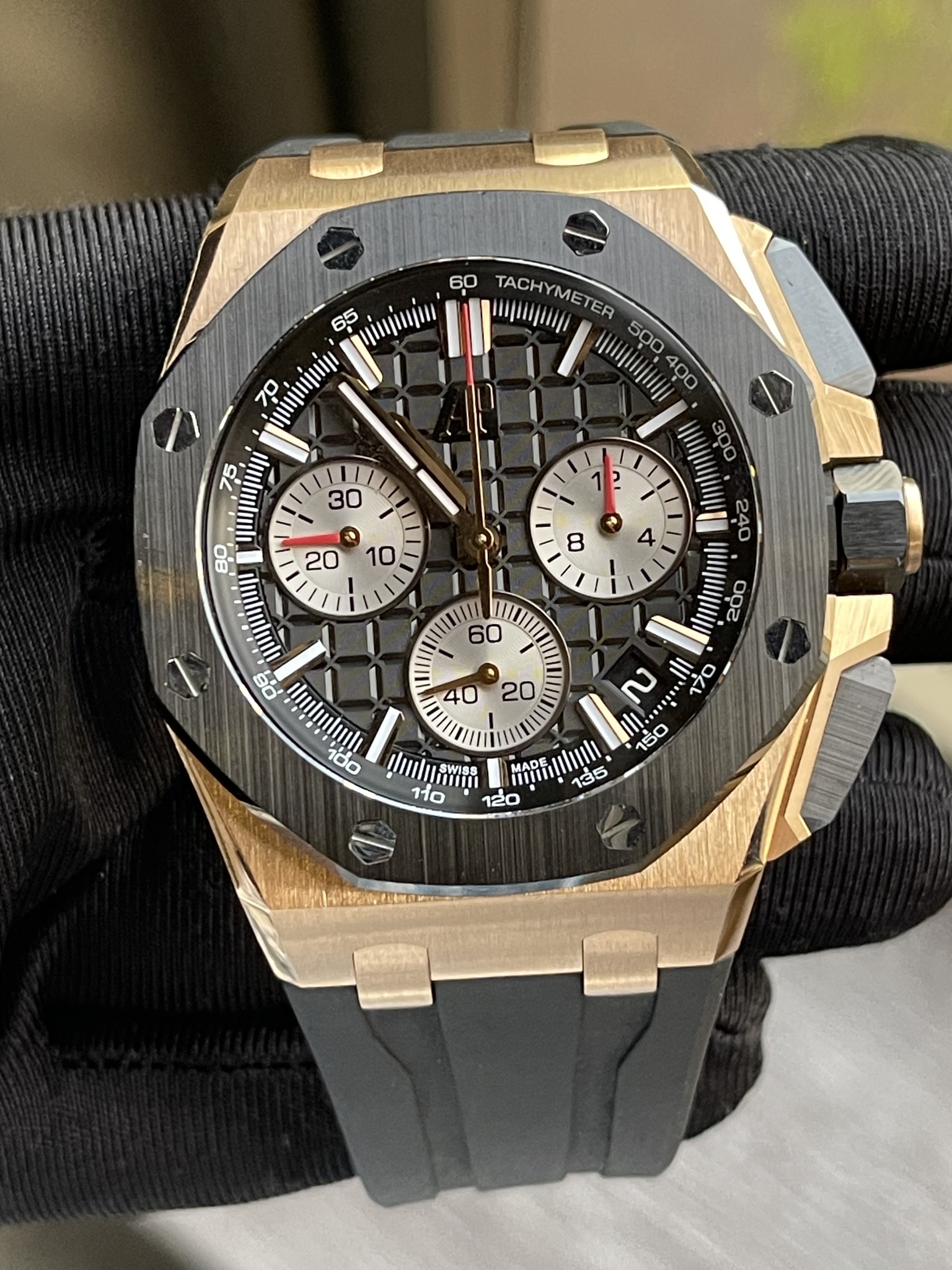 May be an image of wrist watch and text