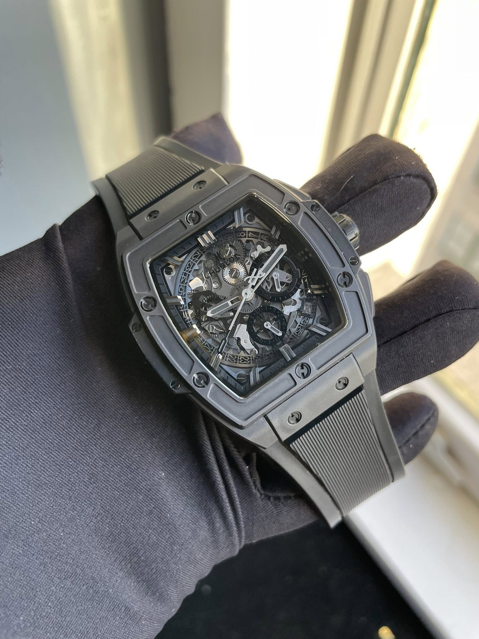 May be an image of digital watch and text