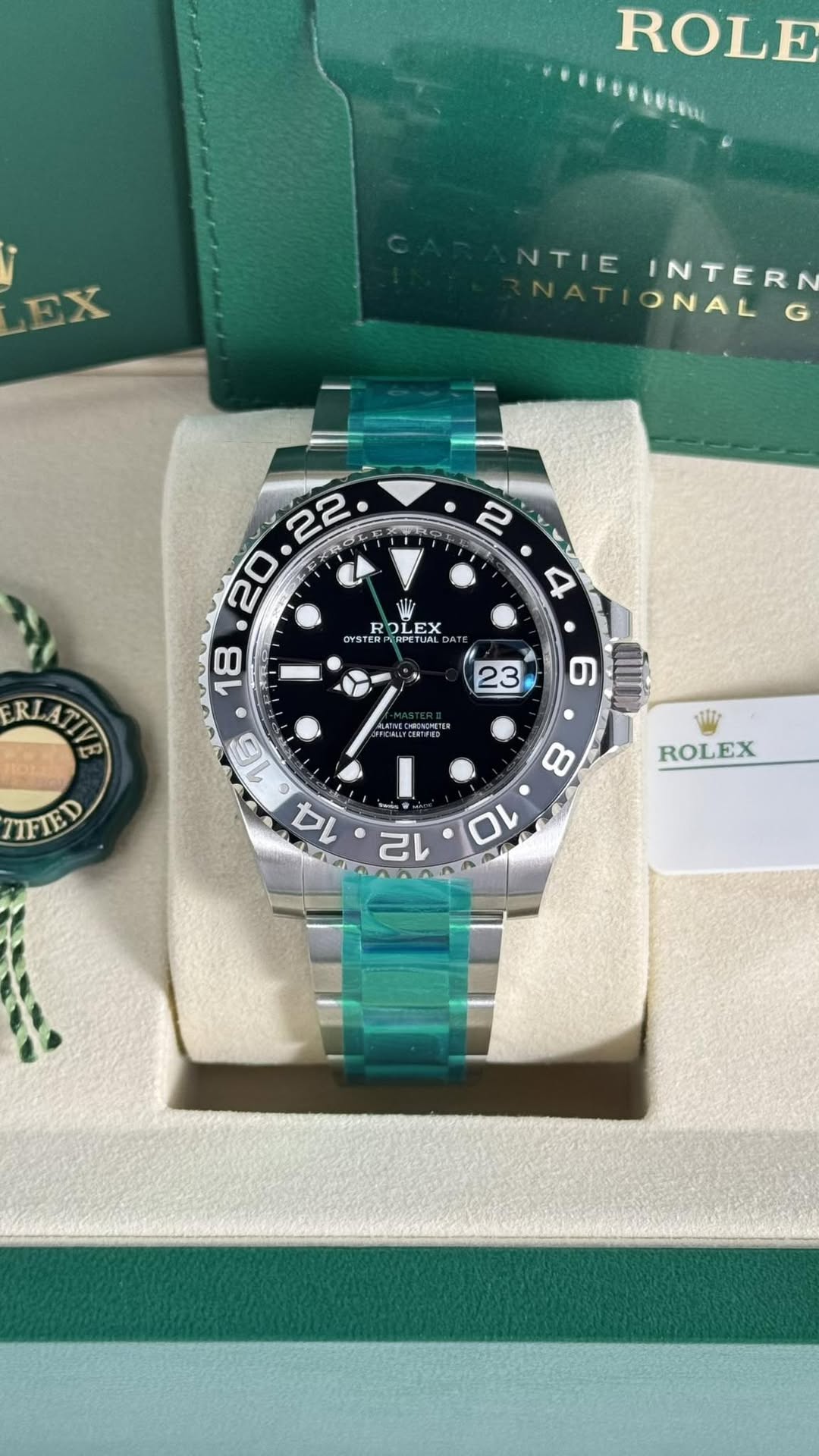 May be an image of wrist watch and text that says 'ROLE EX TIE INTERN NAT ONAL G ل R RD OL OLEX EX F CYSTER HPETA TUSL 4 23 6 PUILP ENSHERER RLATINE 7TFTED 16 14 0 ROLEX 20'