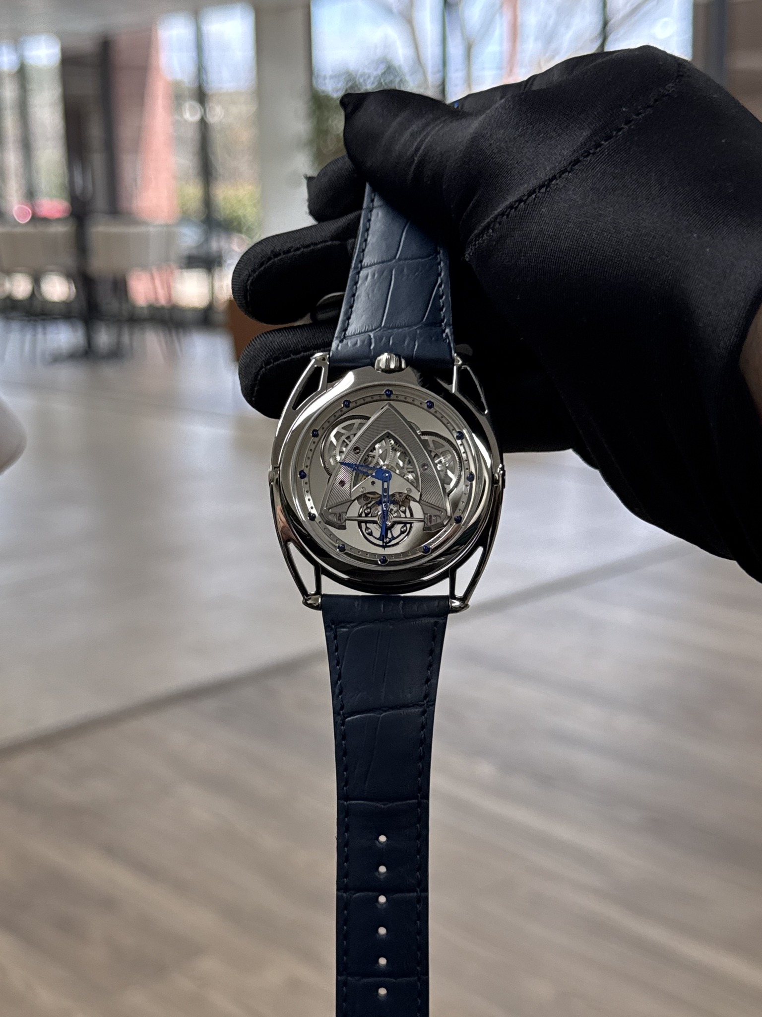May be an image of wrist watch