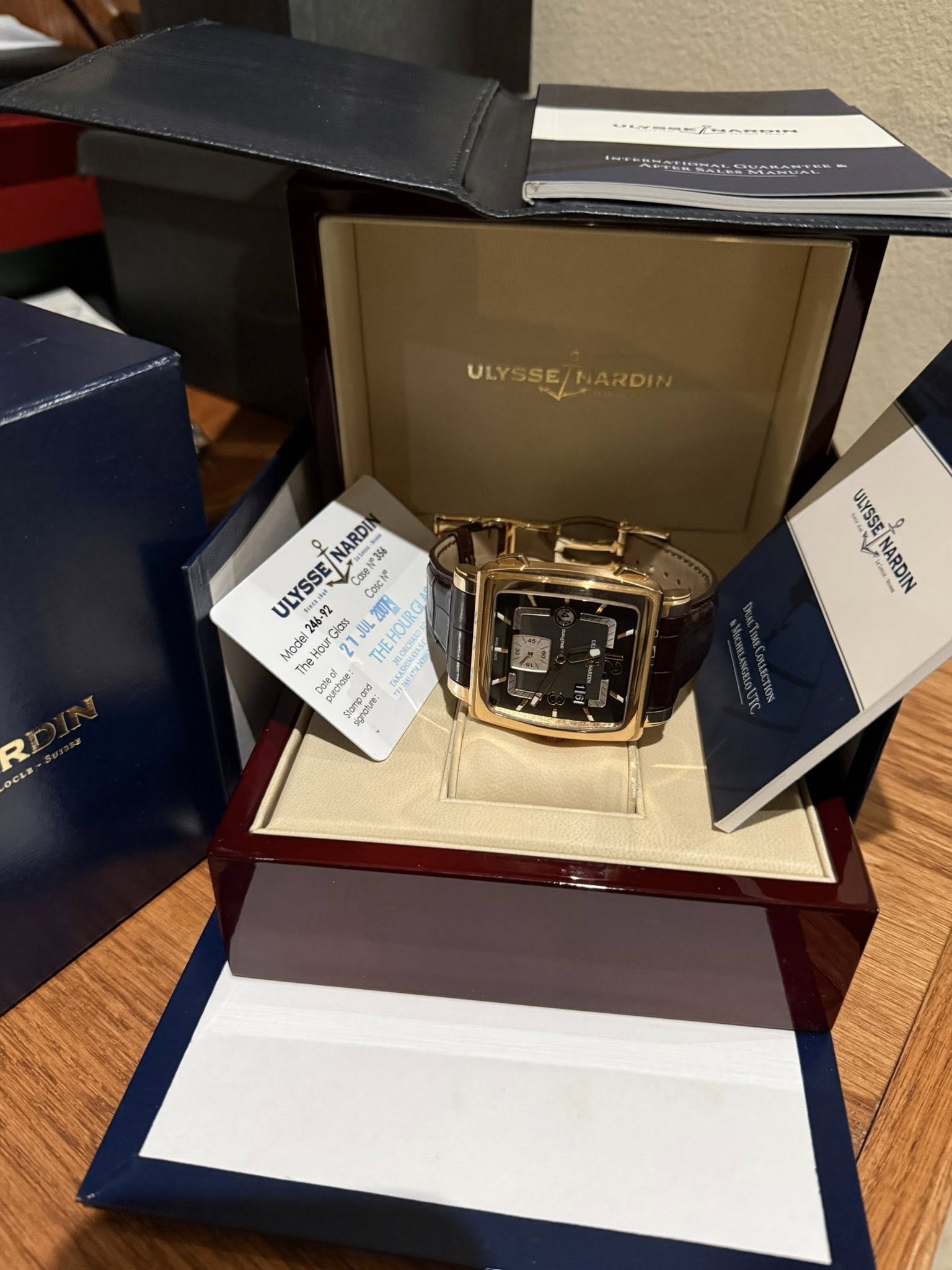 May be an image of wrist watch and text