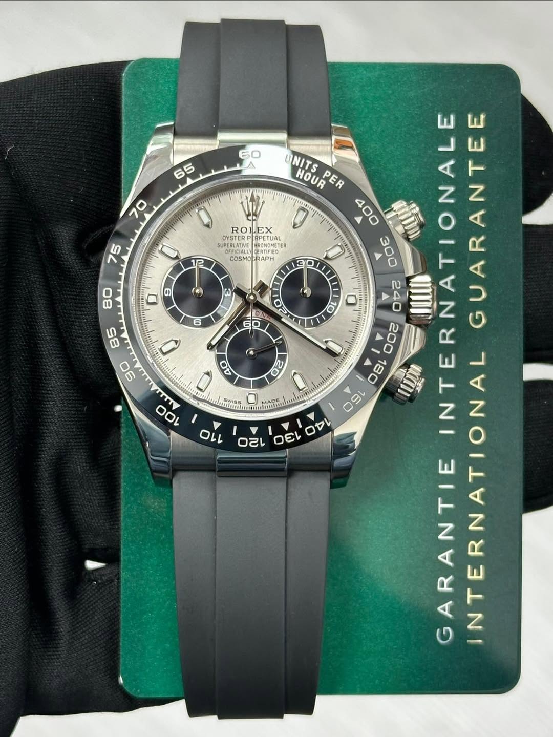 May be an image of wrist watch and text that says '60 ٨ 65 70 UNITS UNITSPER HOUDER HOUR ROLEX OYSTERP ETUAL 75 P OFFCIALL COSMOTRAPH CEATIFIED RAPH 30 9 (٥ 80 85 E 특민 A0 A 242 200…