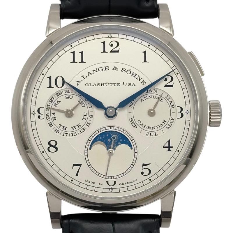 May be an image of wrist watch and text that says '11 12 1 & GLASHÜTTE 10 A.LANGE SÖHNE SOEINE I/SA 2 29/ 31 AN SU MO NO ANNUA L MAR en 2512 127 SA ६ट भम UJ 9 m 1 TH WE 13 11 SEP…