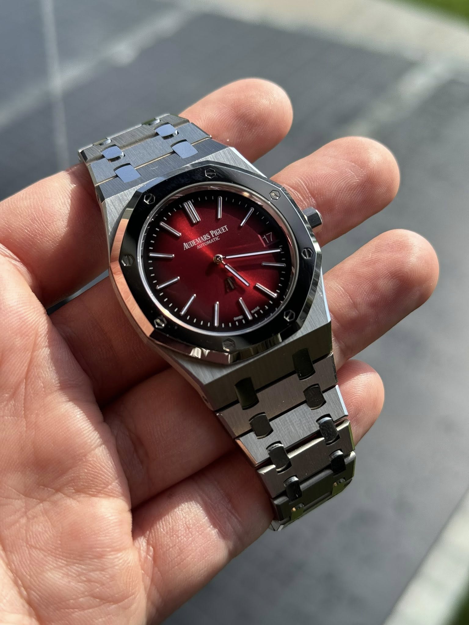 May be an image of digital watch and text