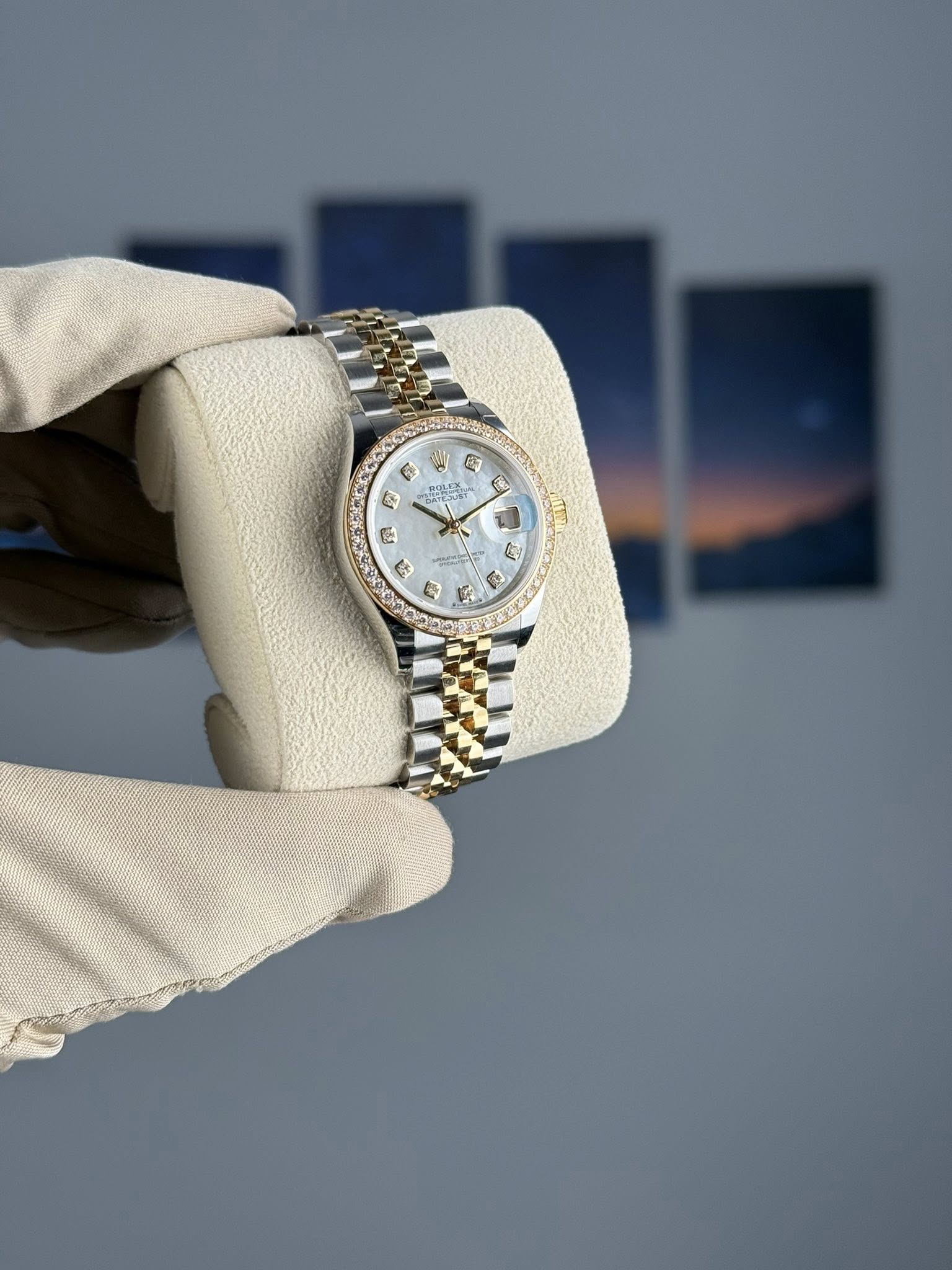 May be an image of wrist watch and text