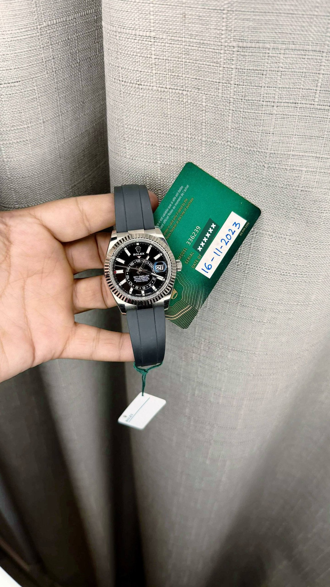May be an image of digital watch and text