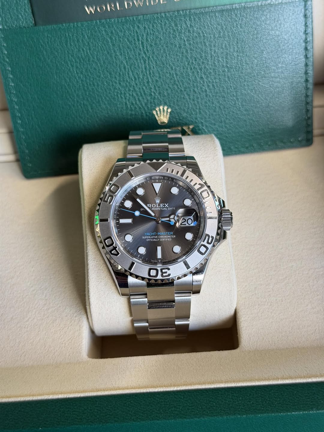 May be an image of wrist watch and text