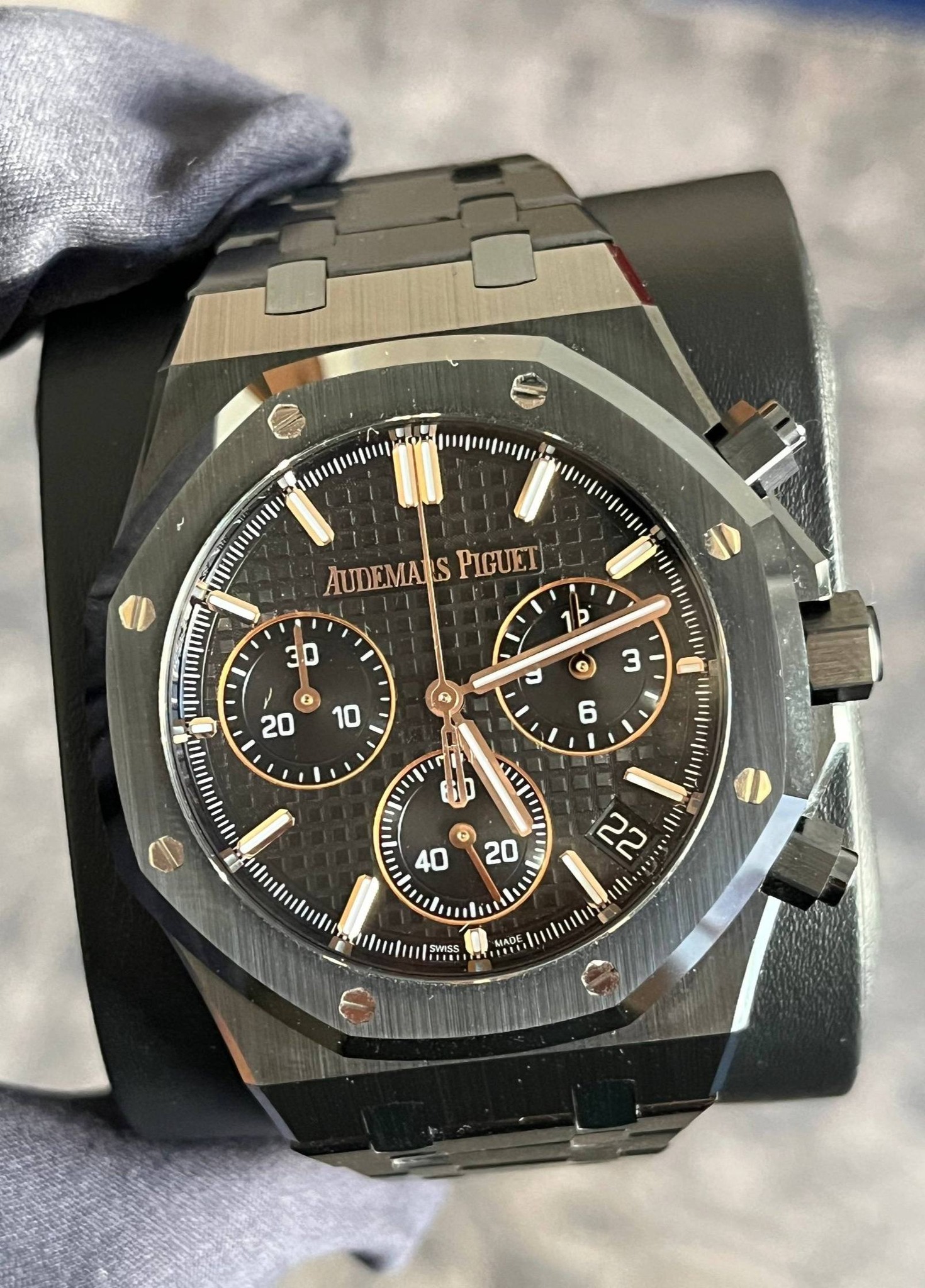 May be an image of wrist watch and text
