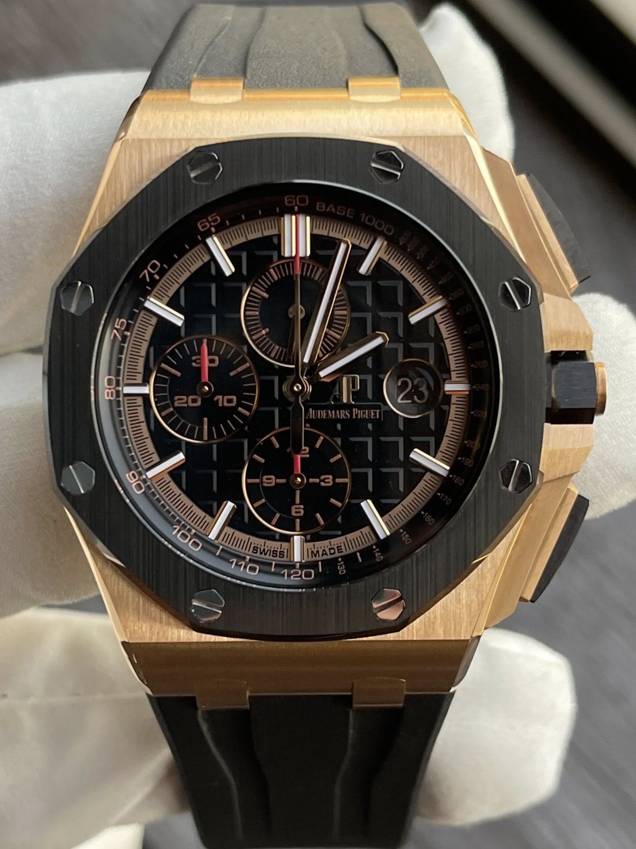 May be an image of wrist watch and text