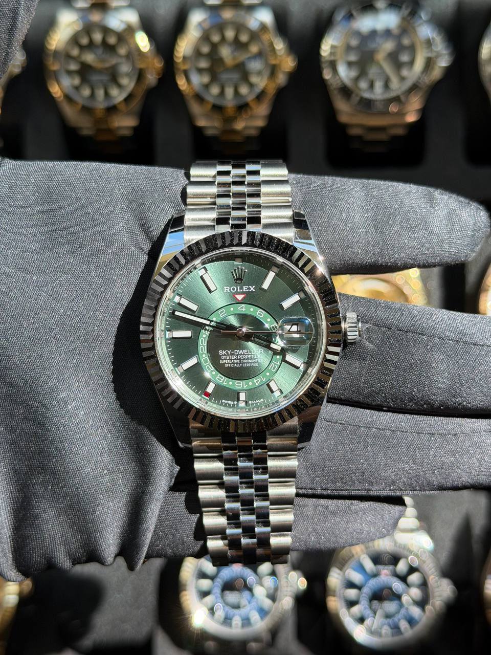 May be an image of wrist watch and text