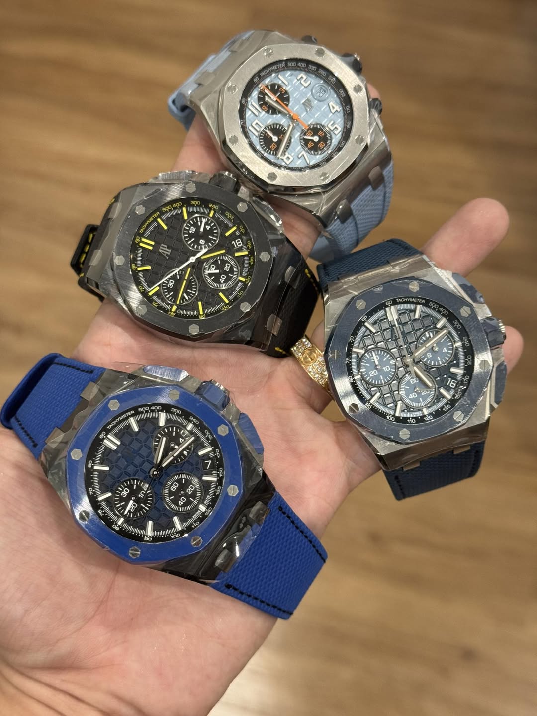 May be an image of wrist watch and text