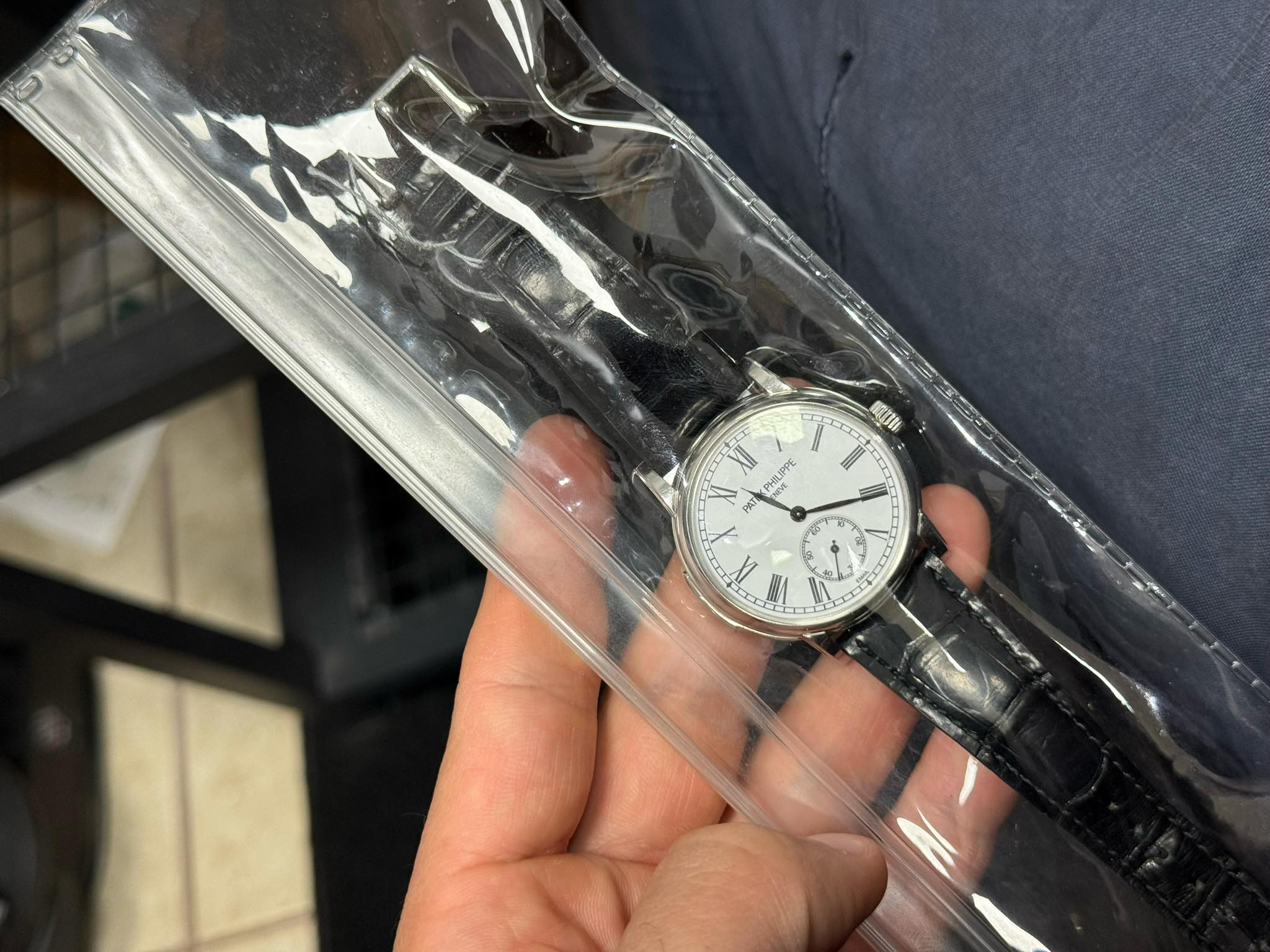 May be an image of wrist watch