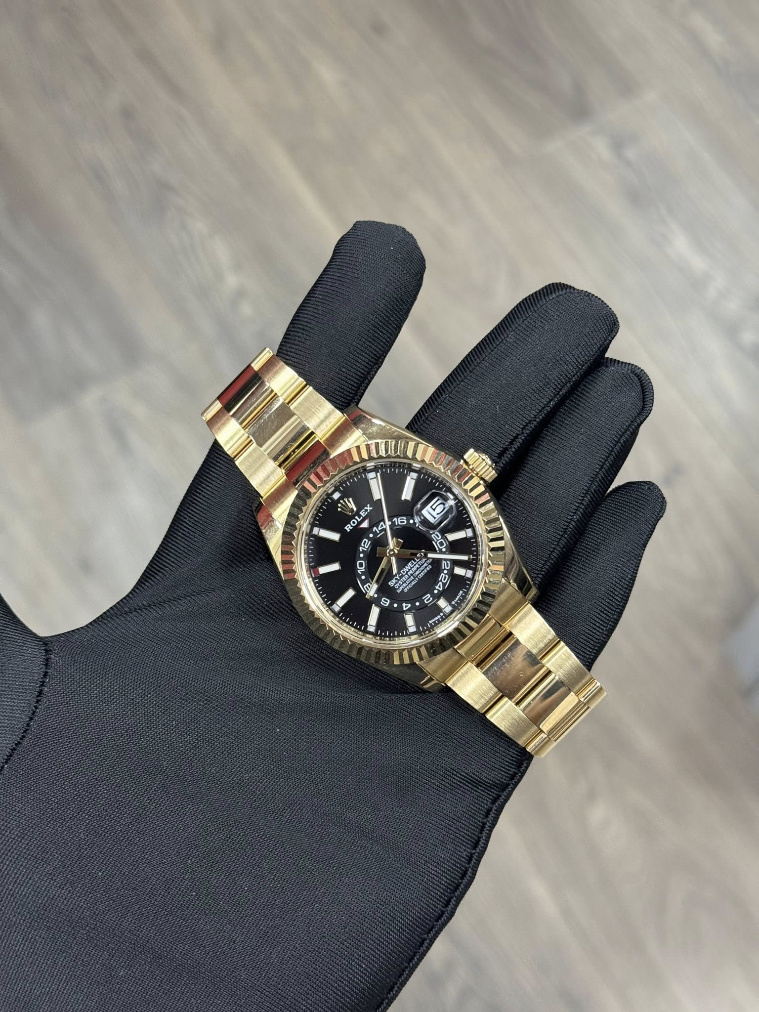 May be an image of wrist watch