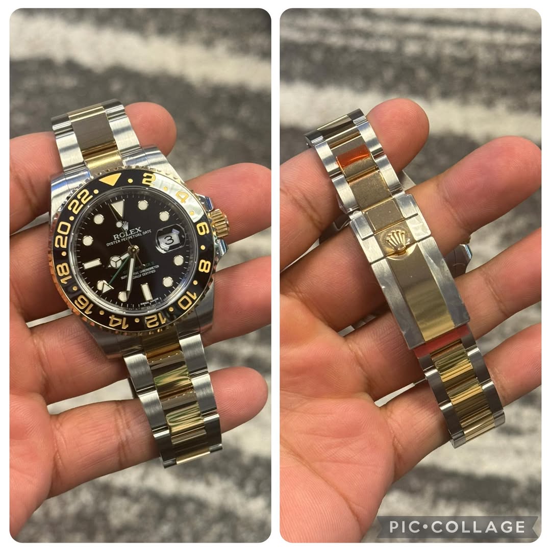 May be an image of wrist watch and text