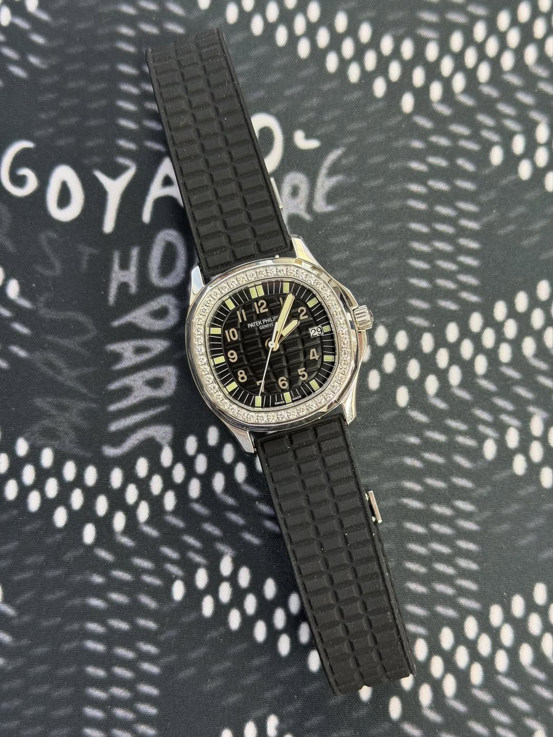May be an image of digital watch and text