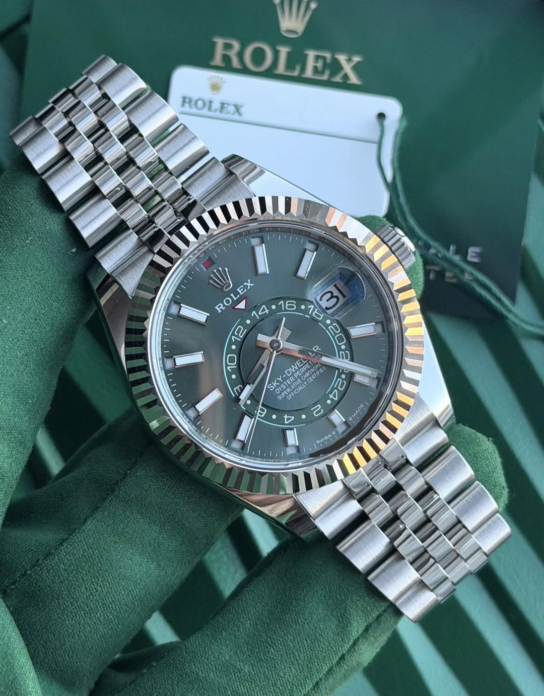 May be an image of wrist watch and text