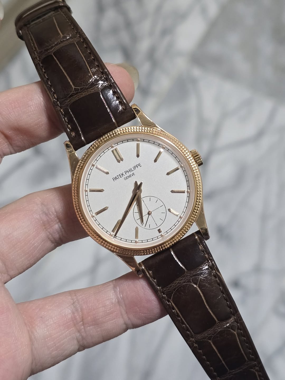 May be an image of wrist watch and text that says '璐ф▊ PHILIPPE PATE GENEVE'