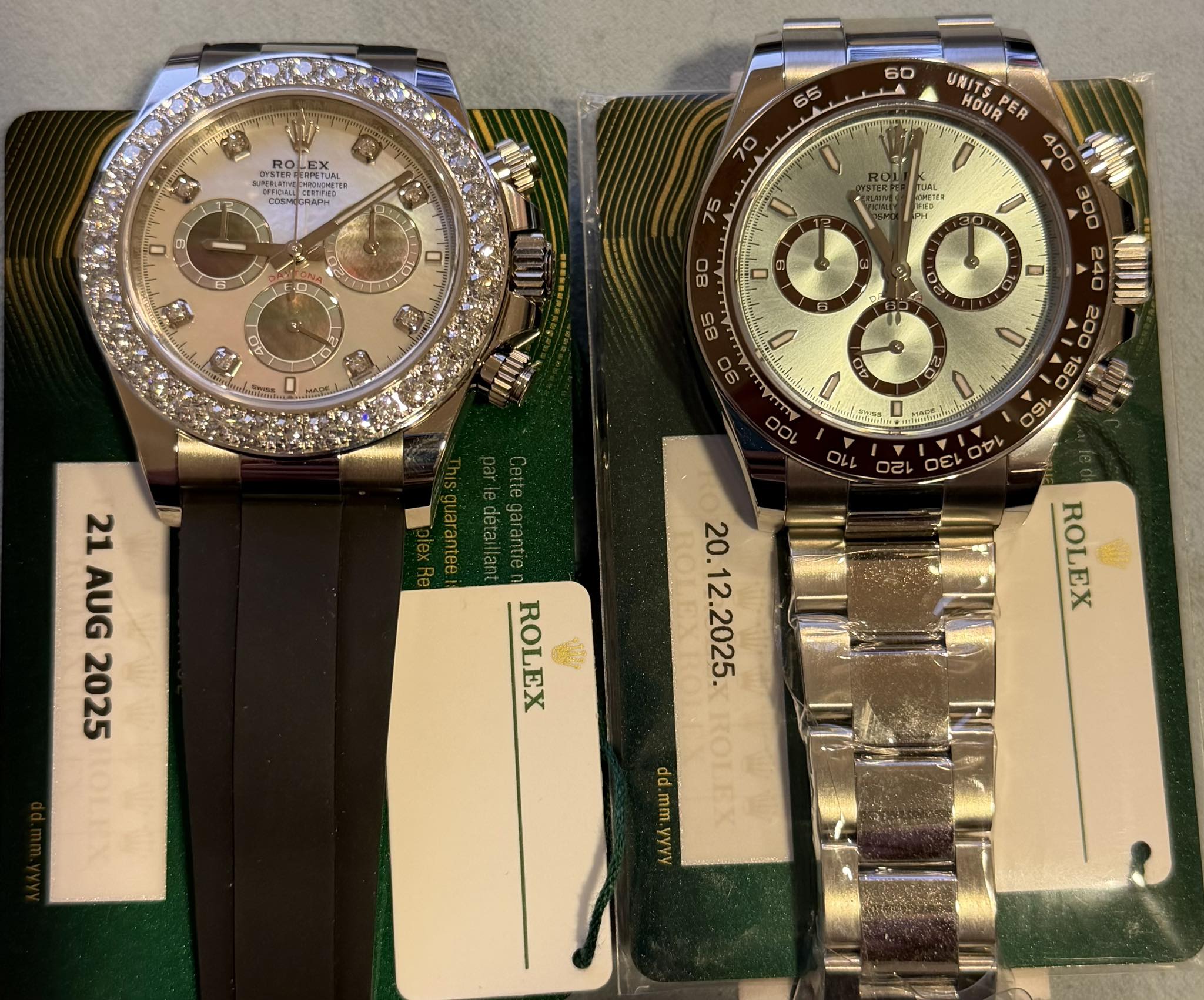 May be an image of wrist watch and text