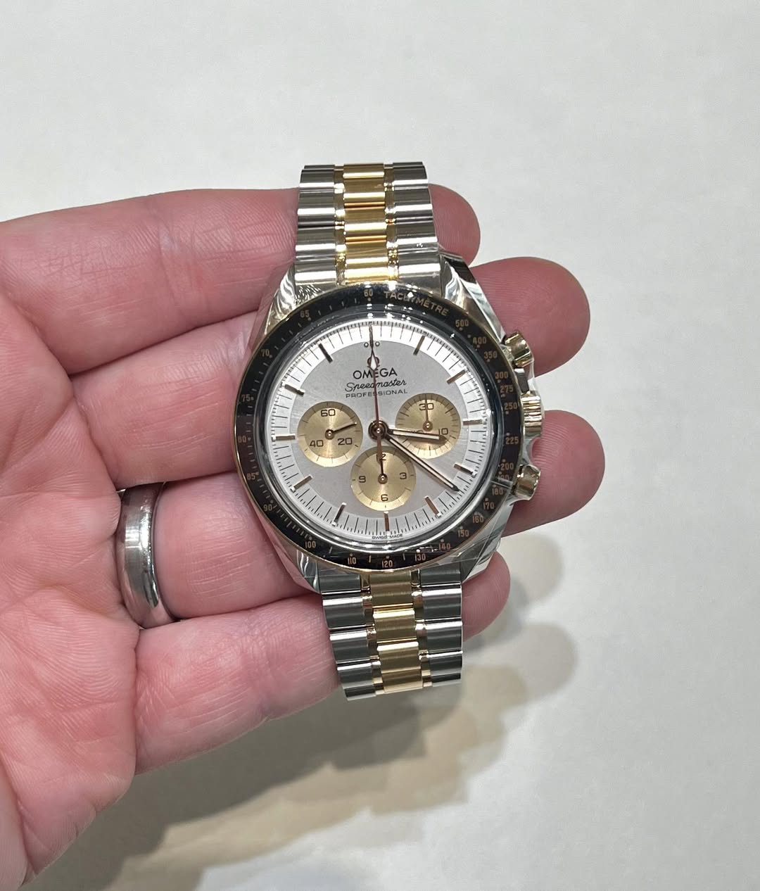 May be an image of wrist watch