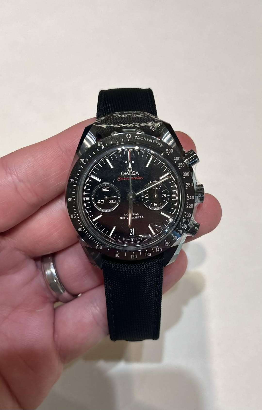 May be an image of wrist watch