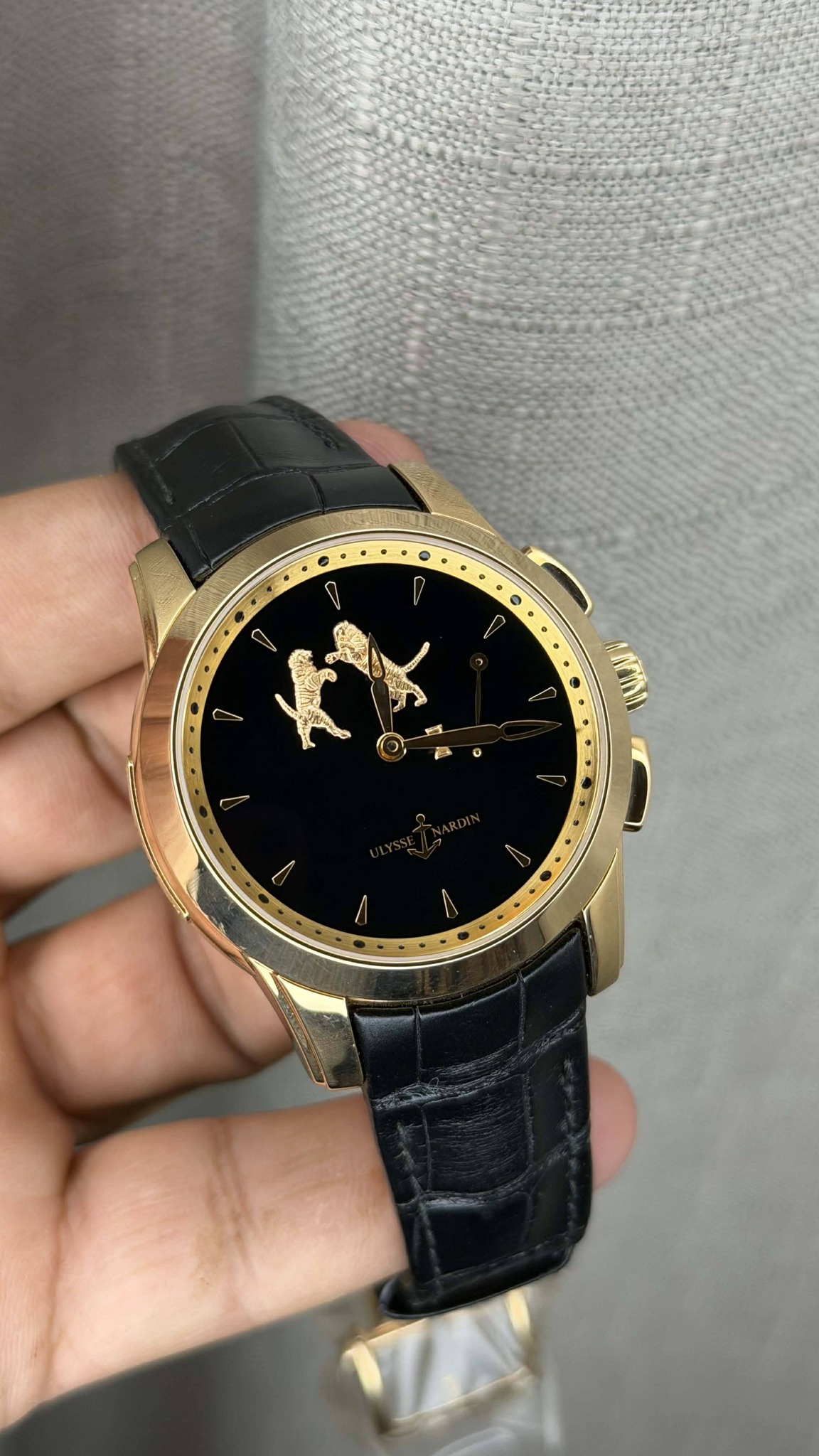 May be an image of digital watch and text