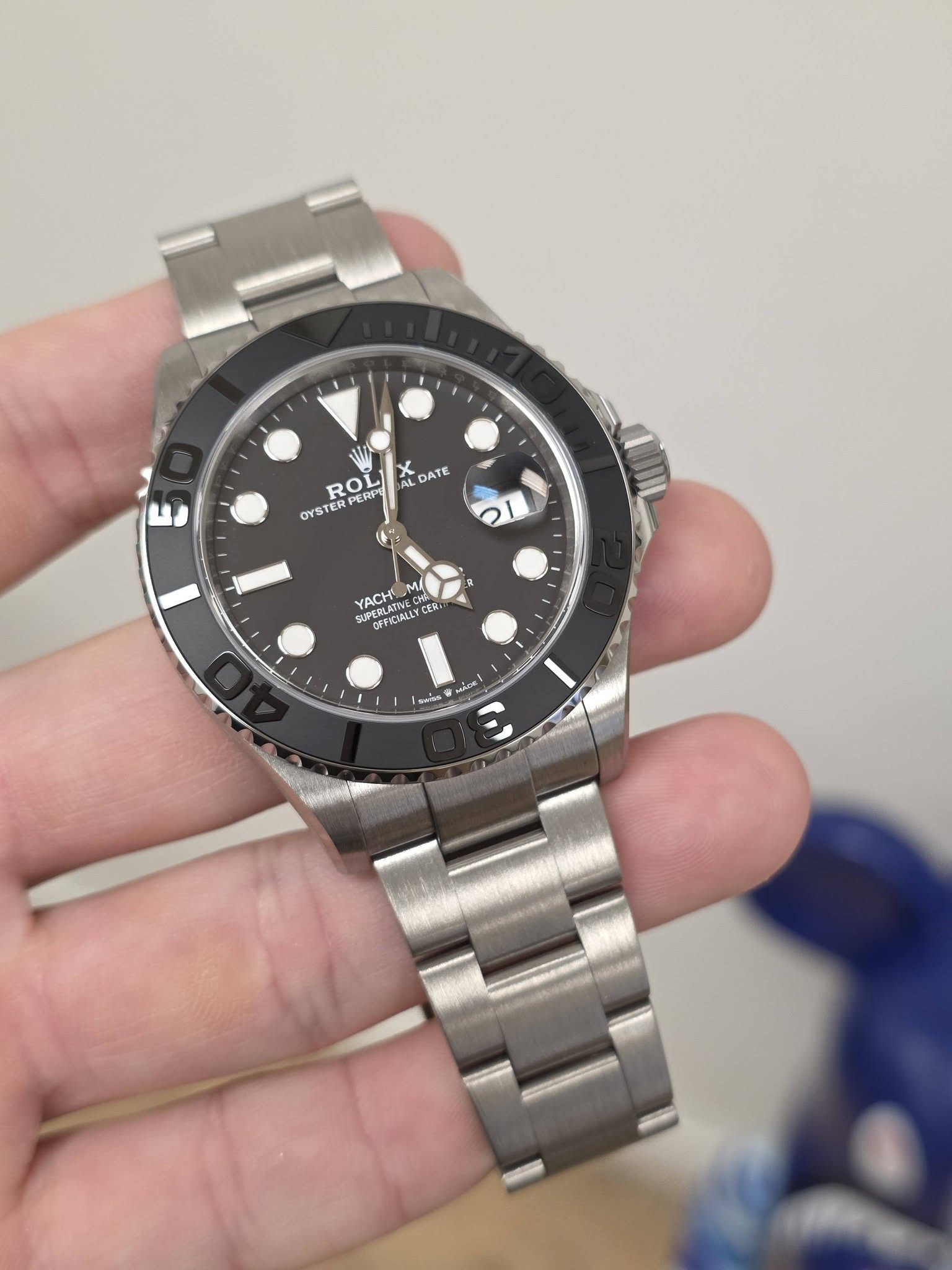 May be an image of wrist watch and text