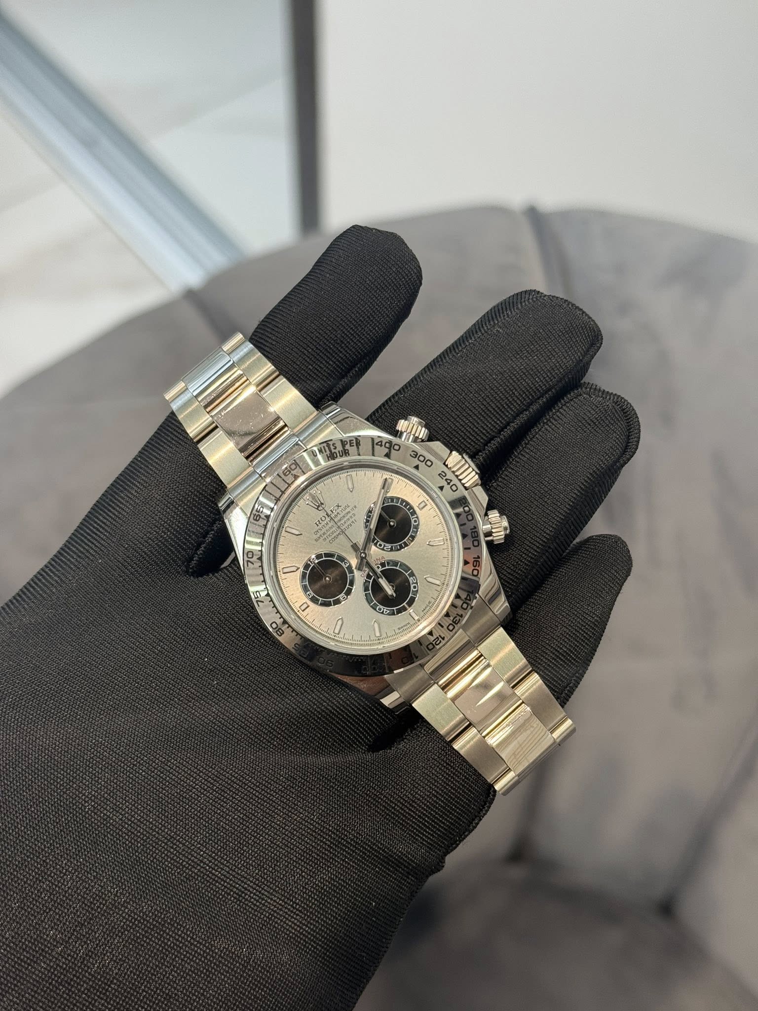 May be an image of wrist watch