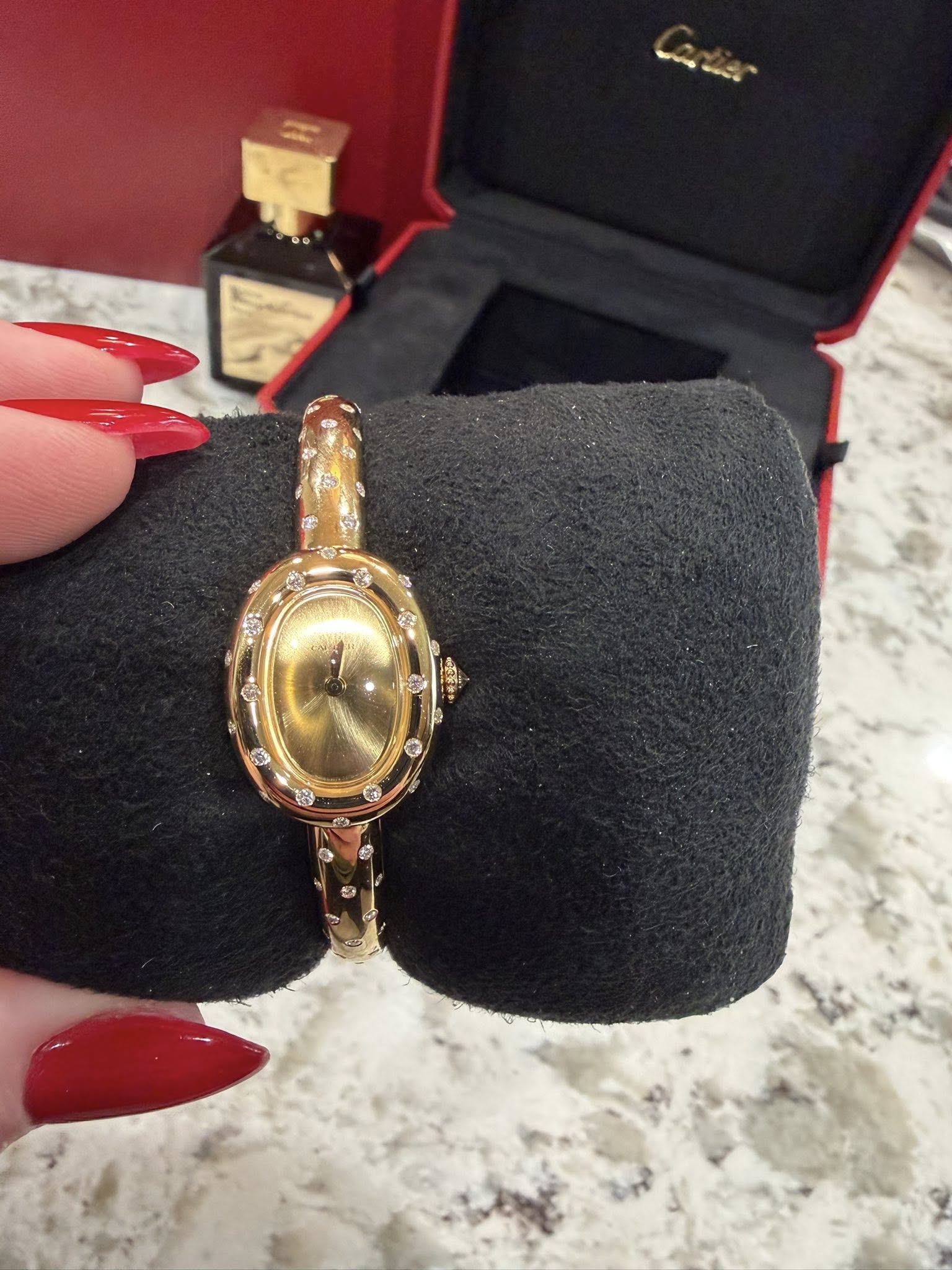 May be an image of jewelry and wrist watch