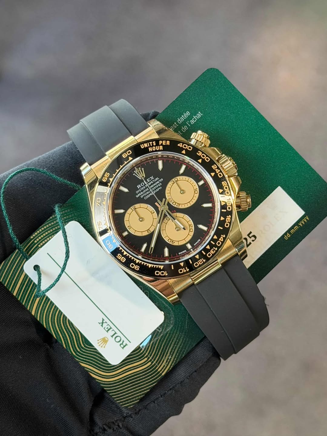 May be an image of wrist watch and text