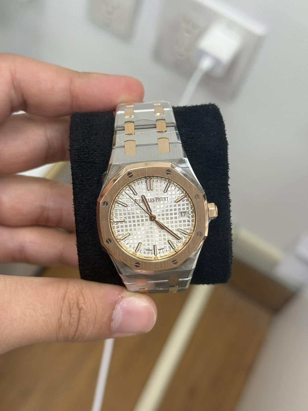 May be an image of digital watch and text