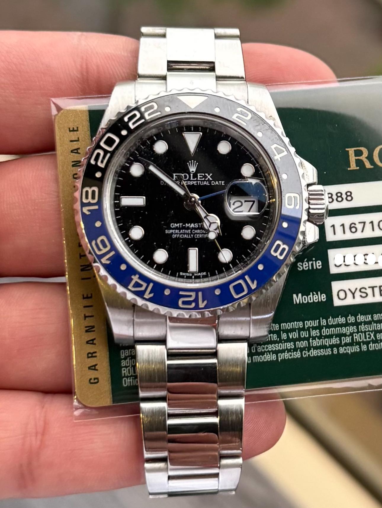 May be an image of wrist watch and text that says '2 2 22. ALE 20 18 FOLEX FD HERPETU ERPETUALD UAL DATE 4 R 27 GMT-MAST GMT -MAST UPERLATEC ECALLYCESTI ത série OLLE 10 12 ผบรัน…