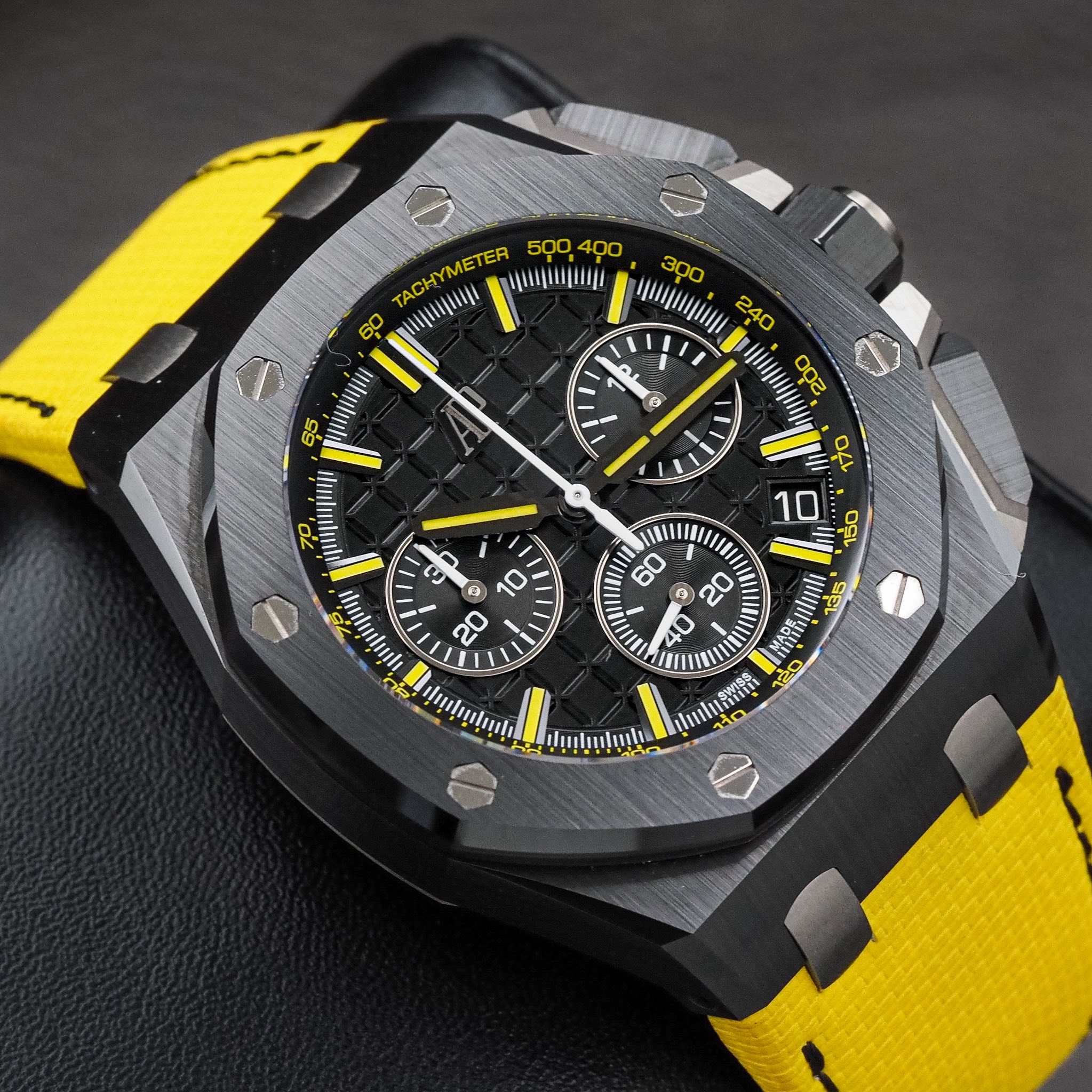 May be an image of wrist watch and text