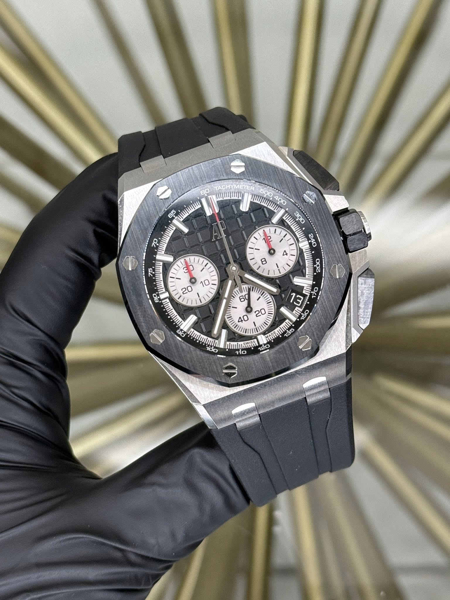 May be an image of wrist watch and text