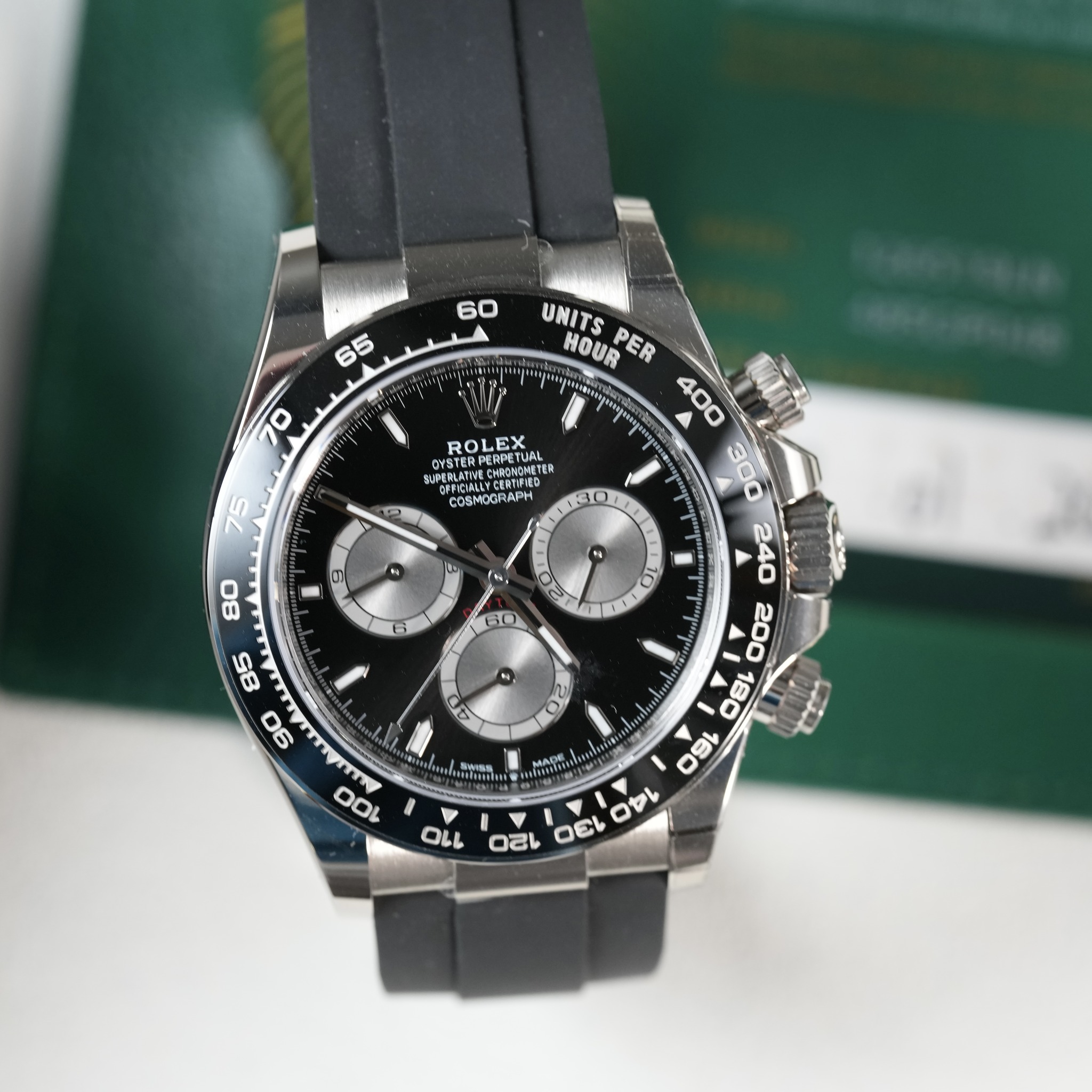 May be an image of wrist watch and text