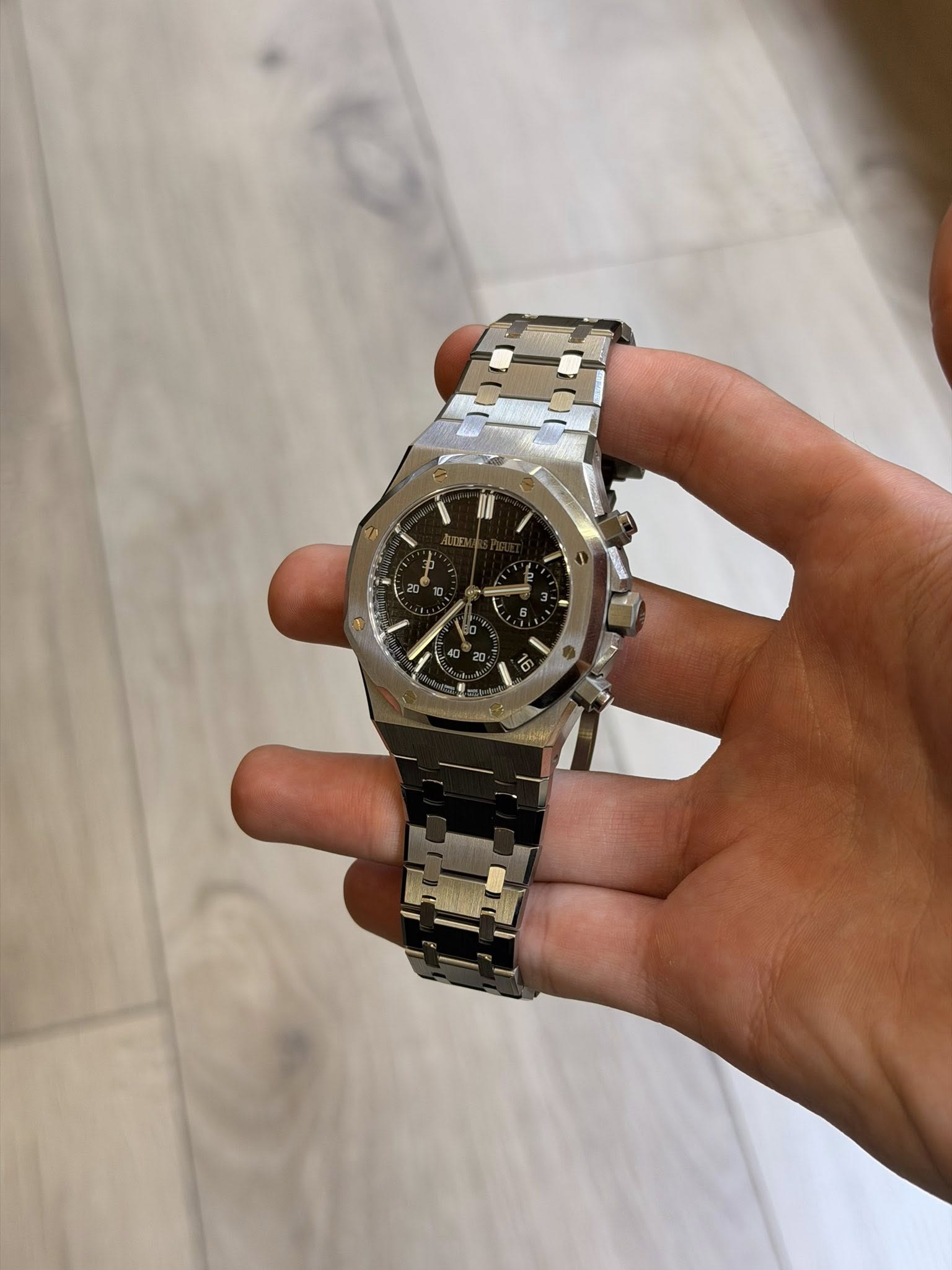 May be an image of wrist watch