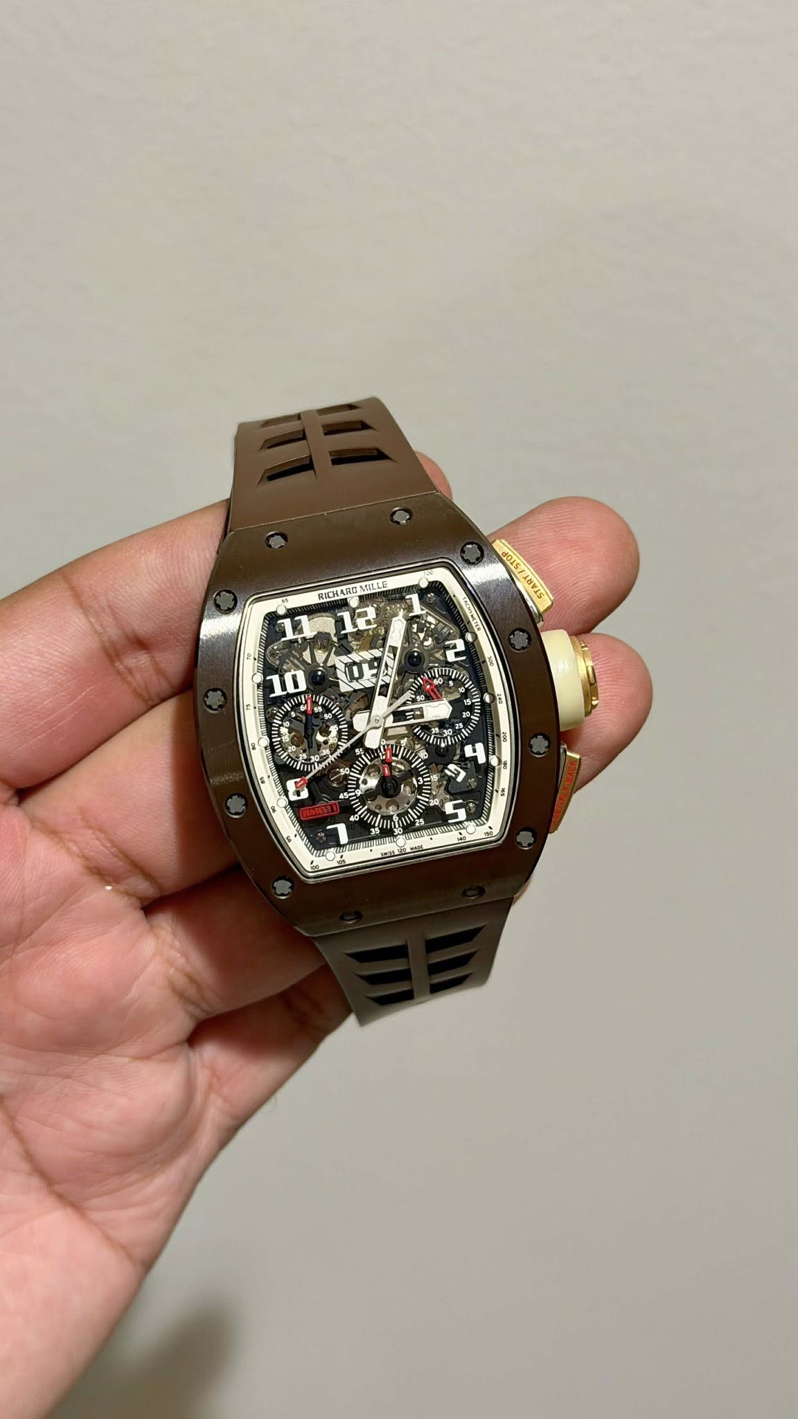 May be an image of digital watch and text