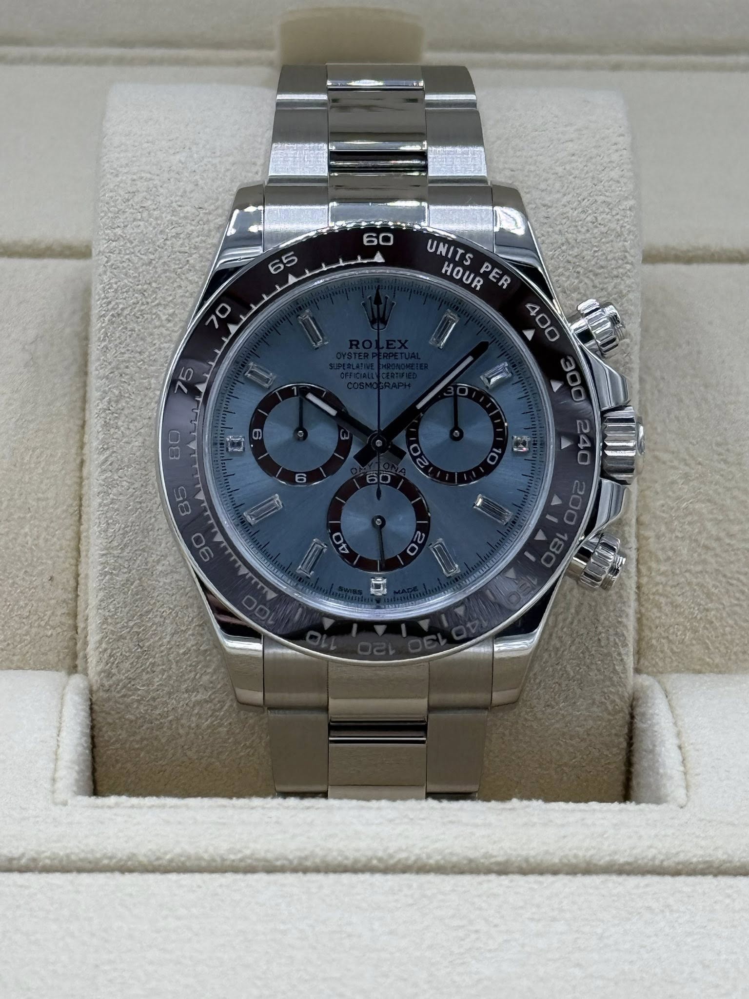 May be an image of wrist watch and text that says '60 70 UNITS HOUR UNITSPER PER '