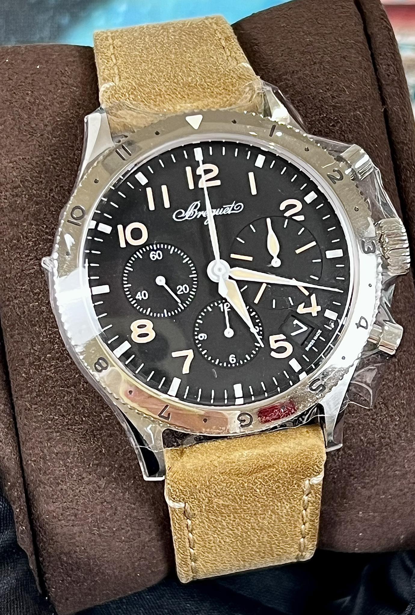 May be an image of wrist watch and text that says ' Br sueto 10 "" 60 12 ባ ۲ ١ 4 توا 5 د 1 ግ 6. G'