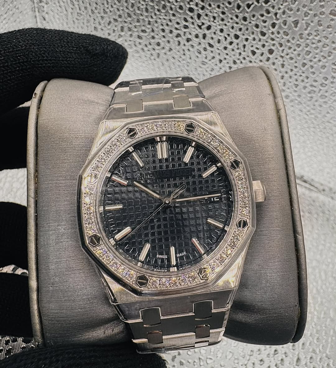 May be an image of wrist watch and text