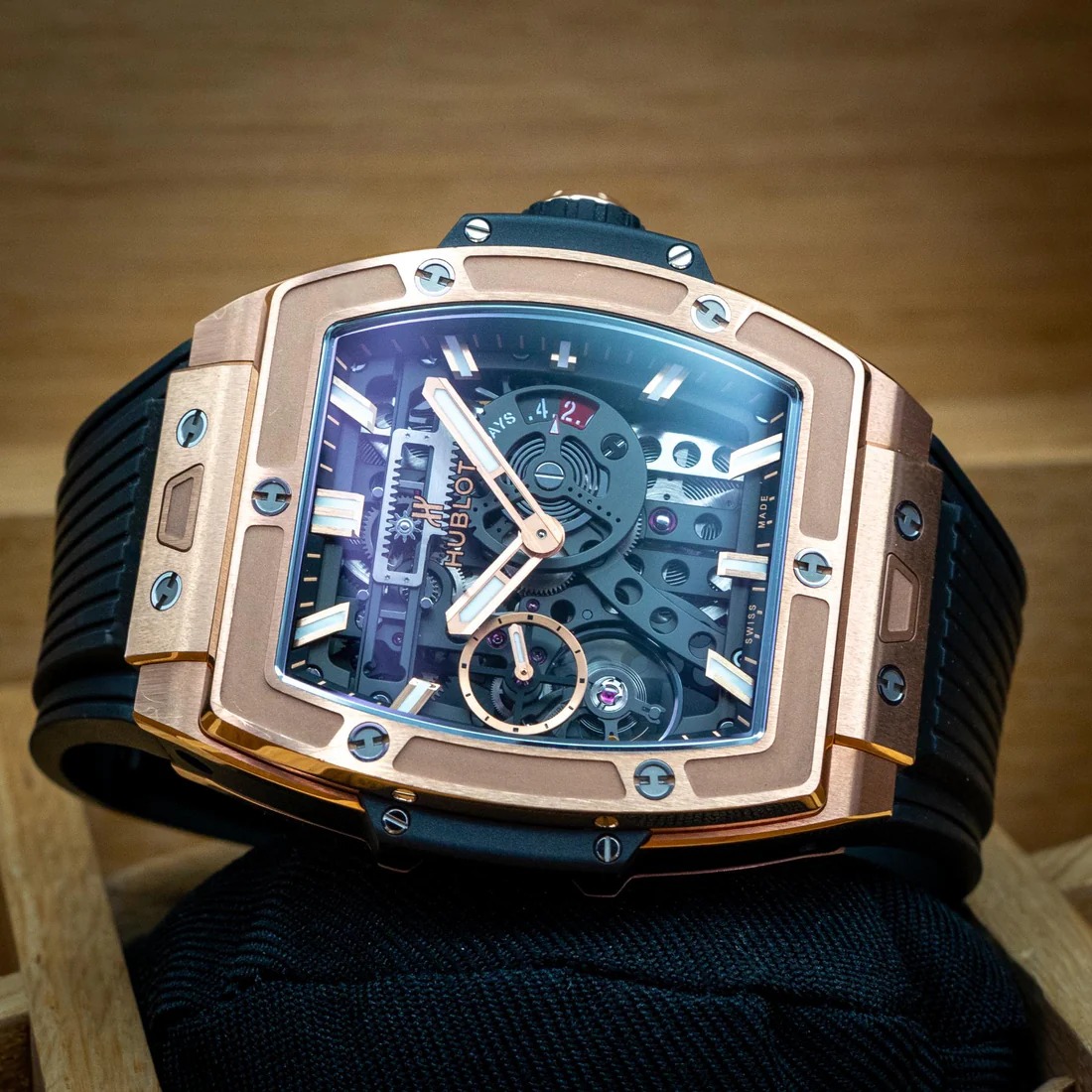May be an image of wrist watch and text