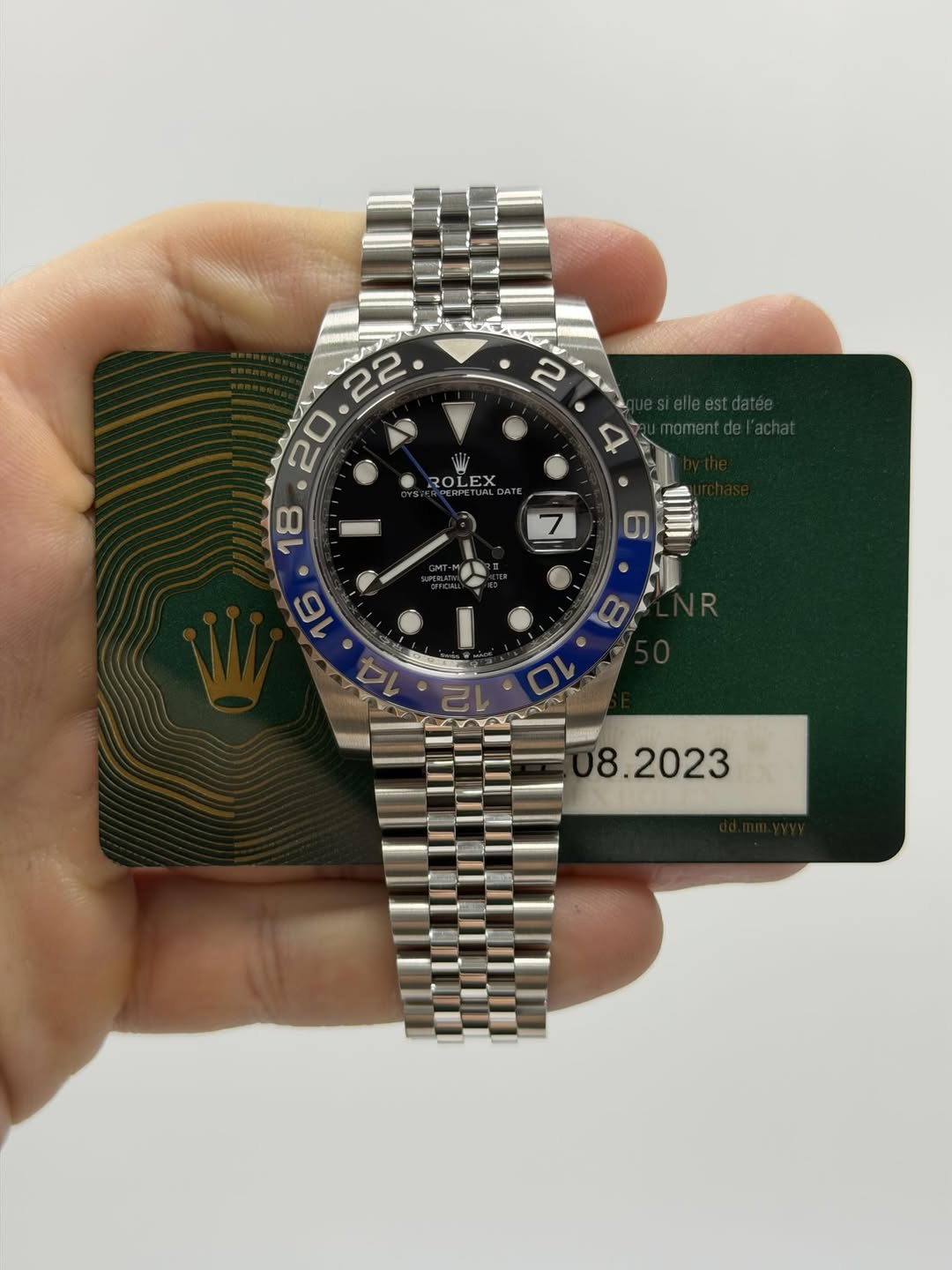 May be an image of wrist watch and text that says '• 2 ပ်အ ROLEX EX TUBLO ROL '