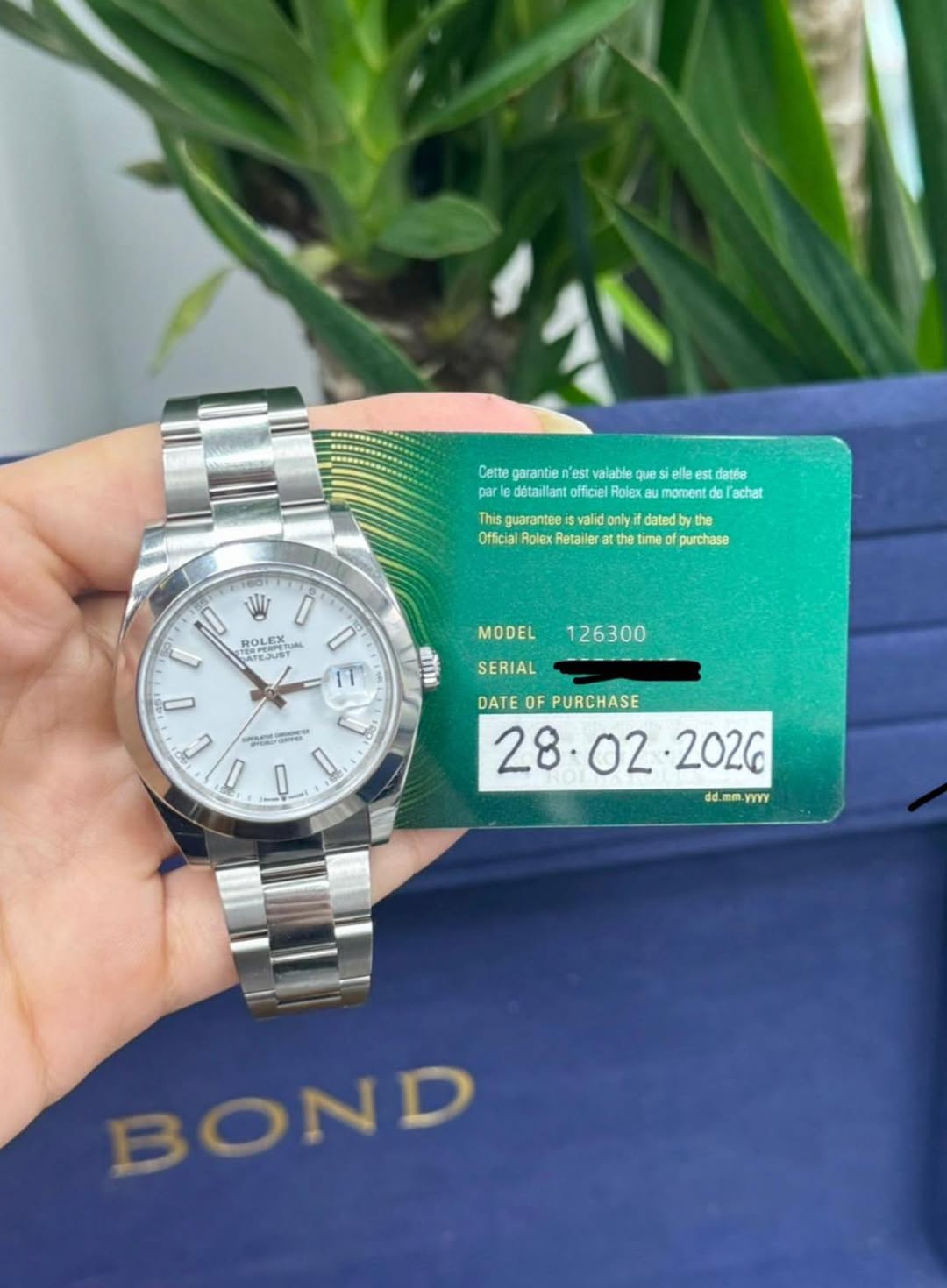 May be an image of wrist watch and text that says 'Cette est valable ques Camt.perteieseaoe elle tdatée detaillant officiel Role moment momer achat This donly nly dated the…