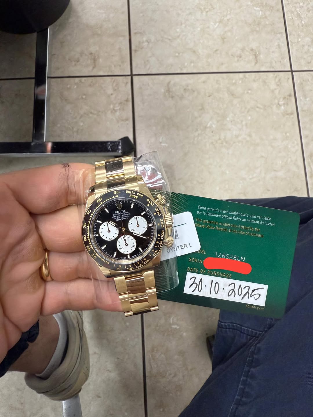 May be an image of digital watch and text