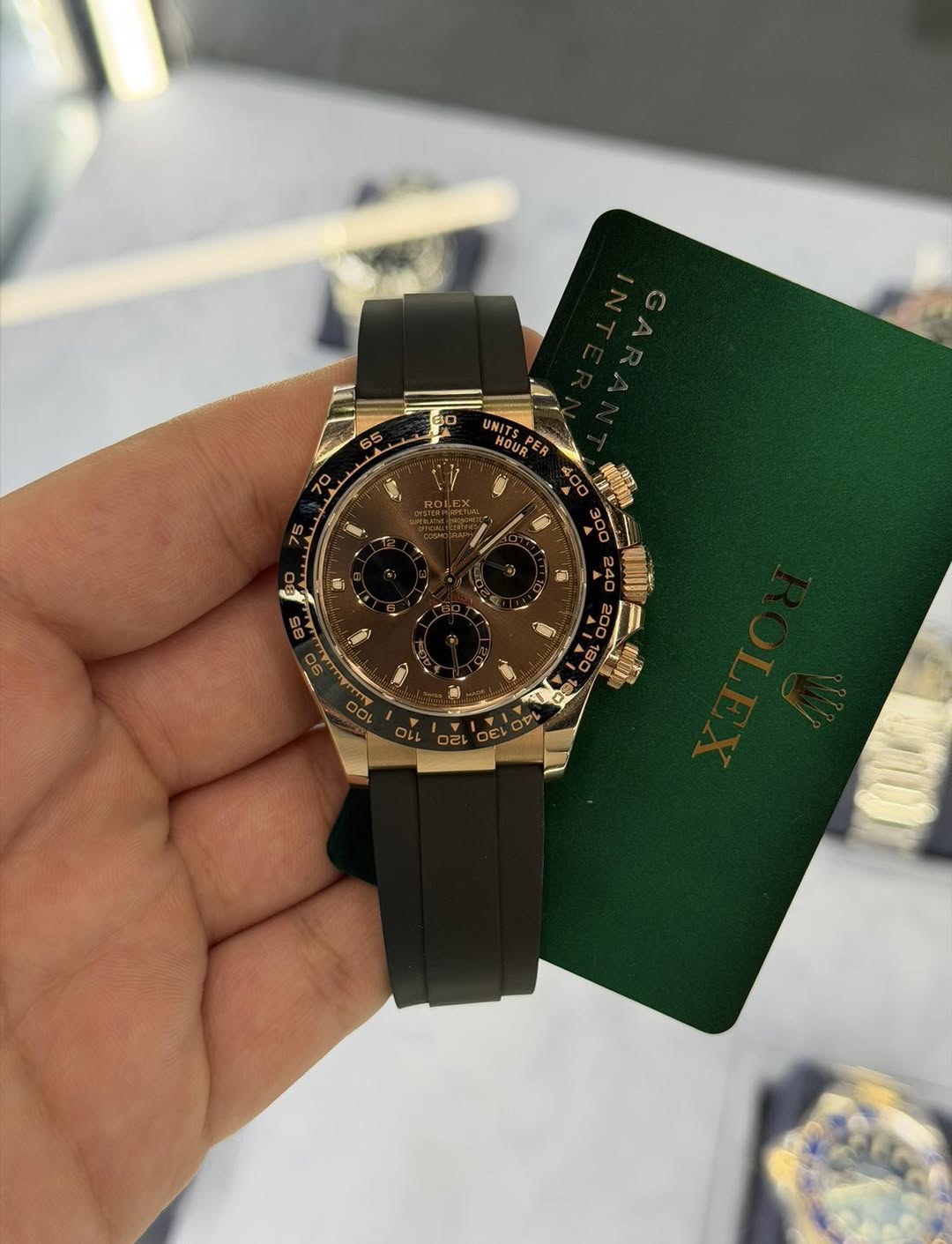 May be an image of wrist watch and text