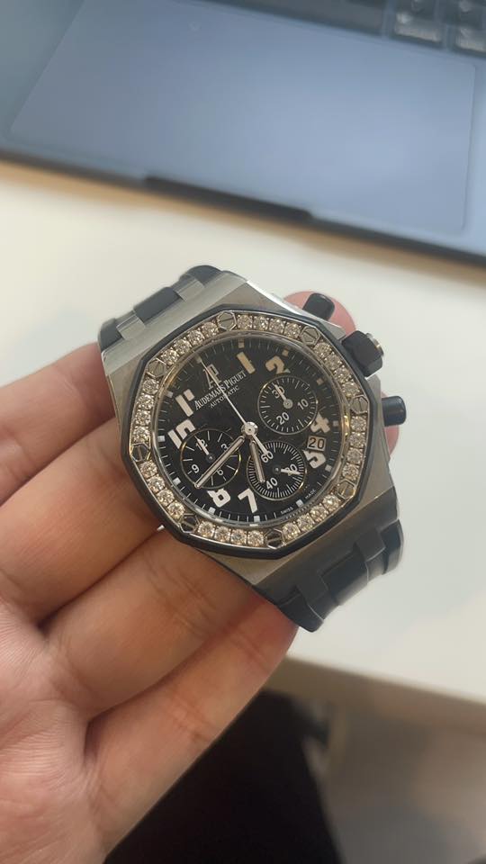 May be an image of digital watch and text