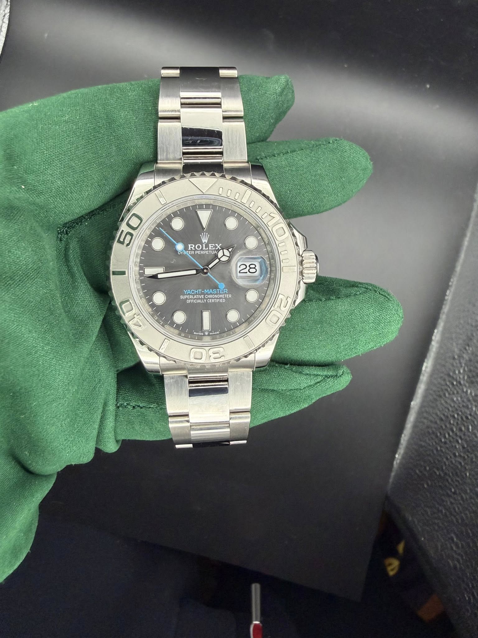 May be an image of wrist watch and text