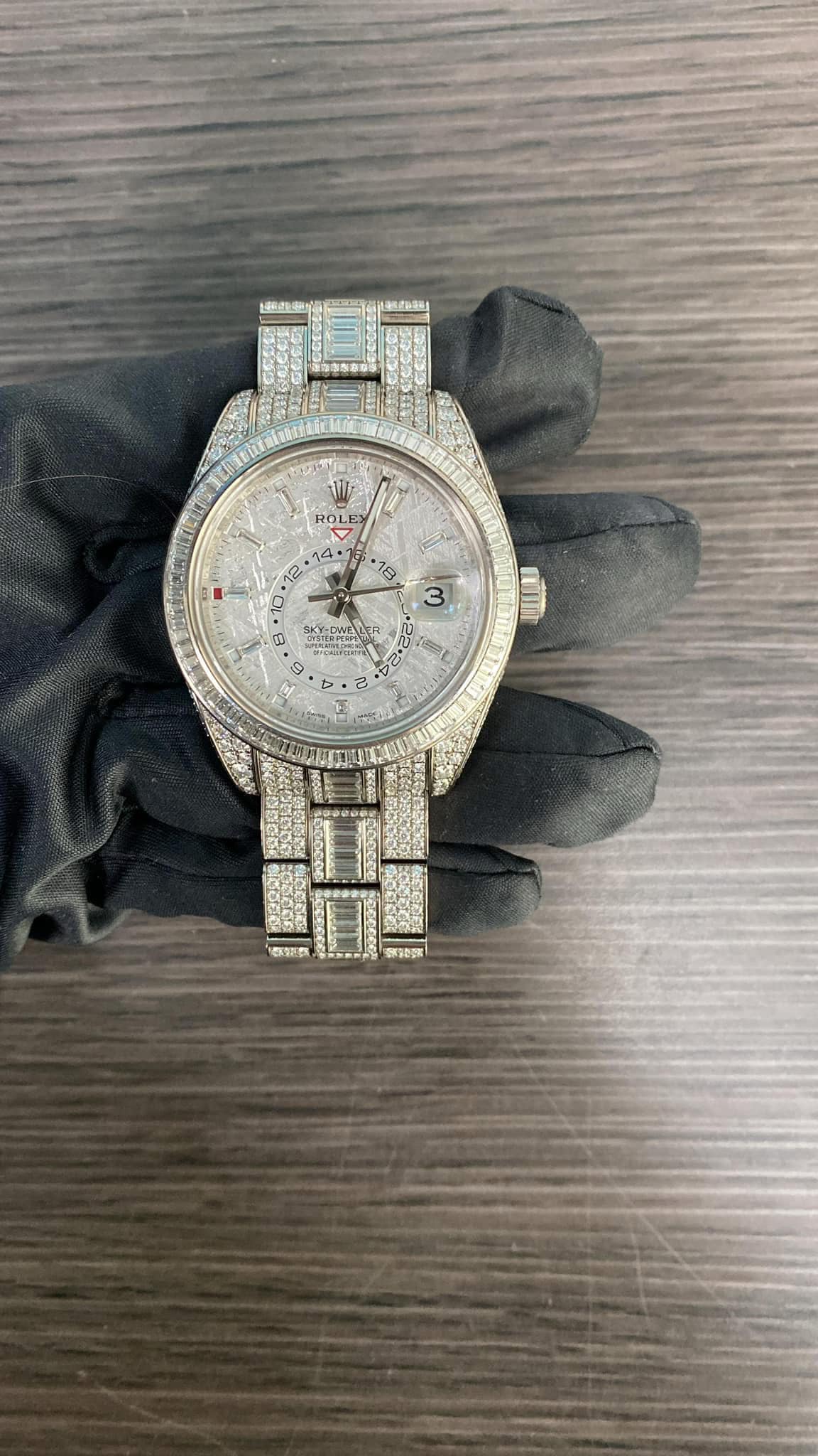 May be an image of wrist watch