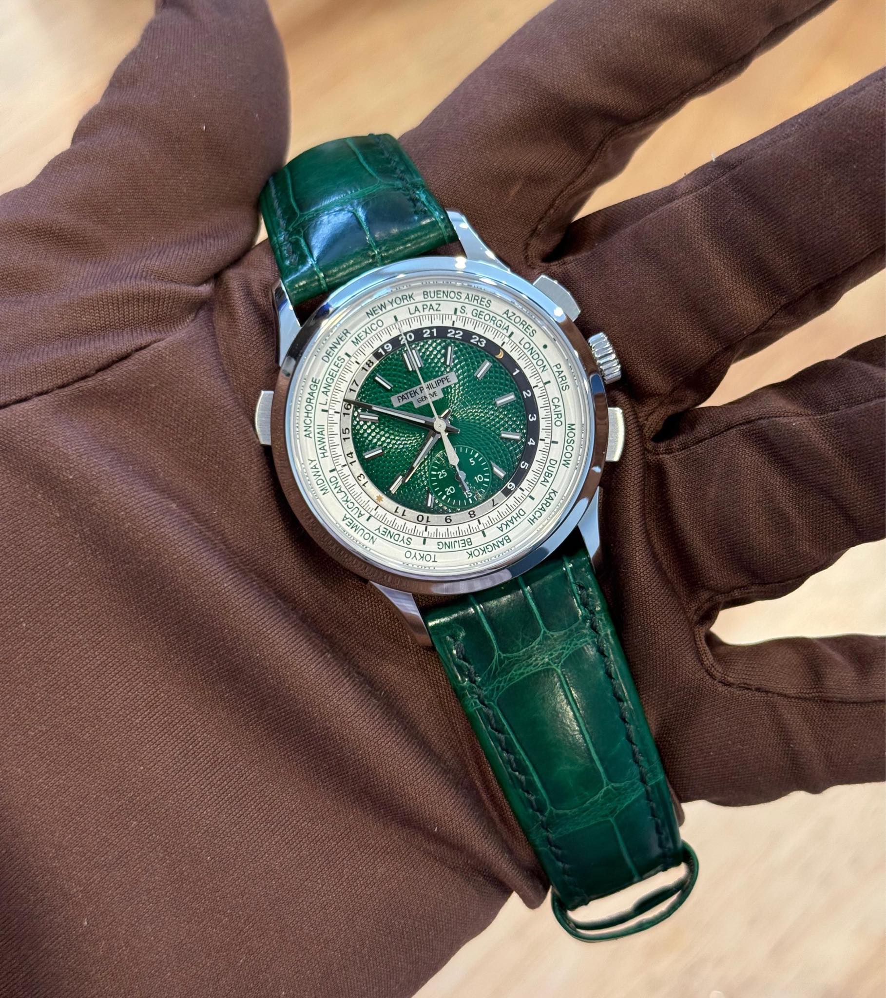 May be an image of wrist watch and text