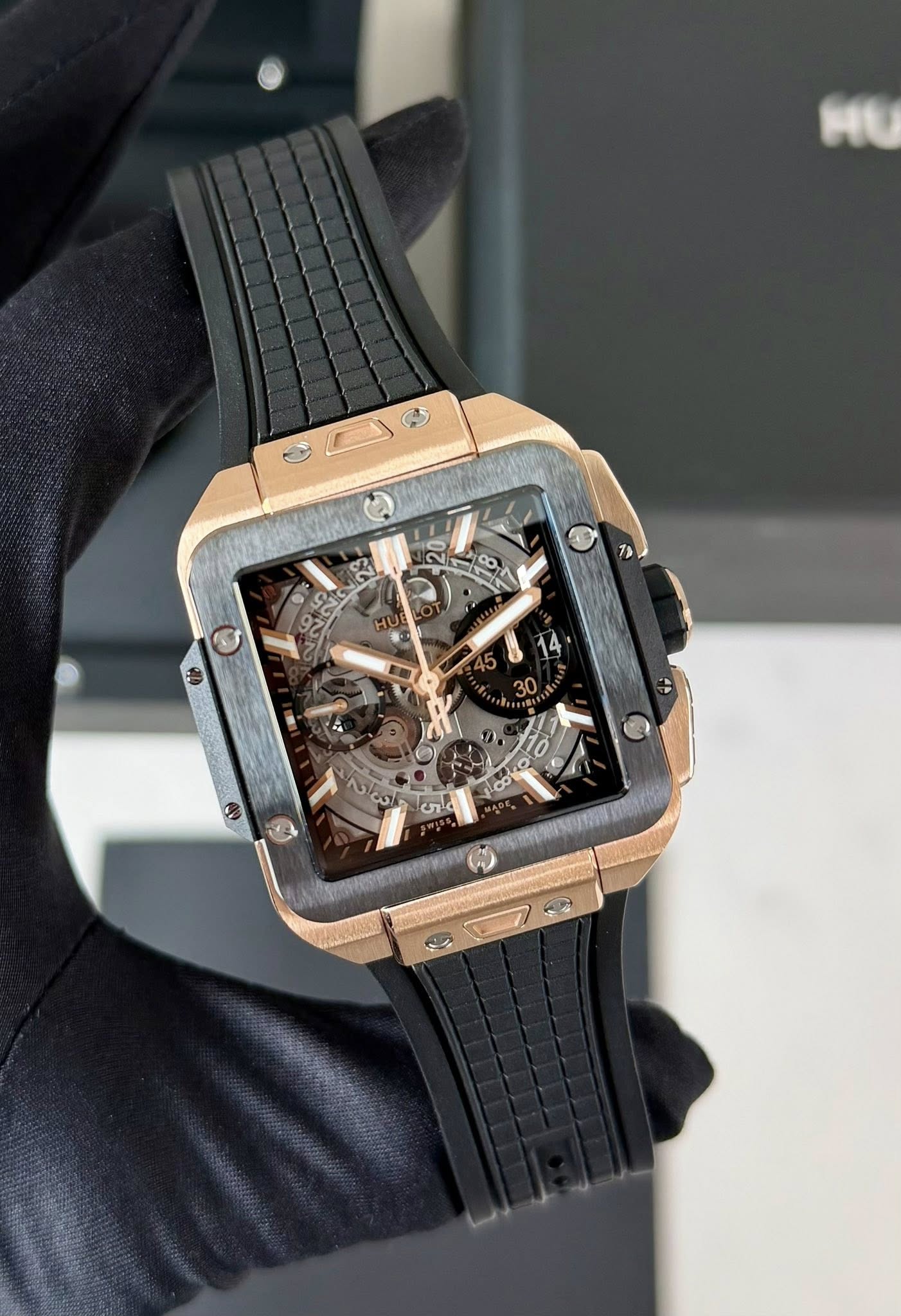 May be an image of wrist watch and text